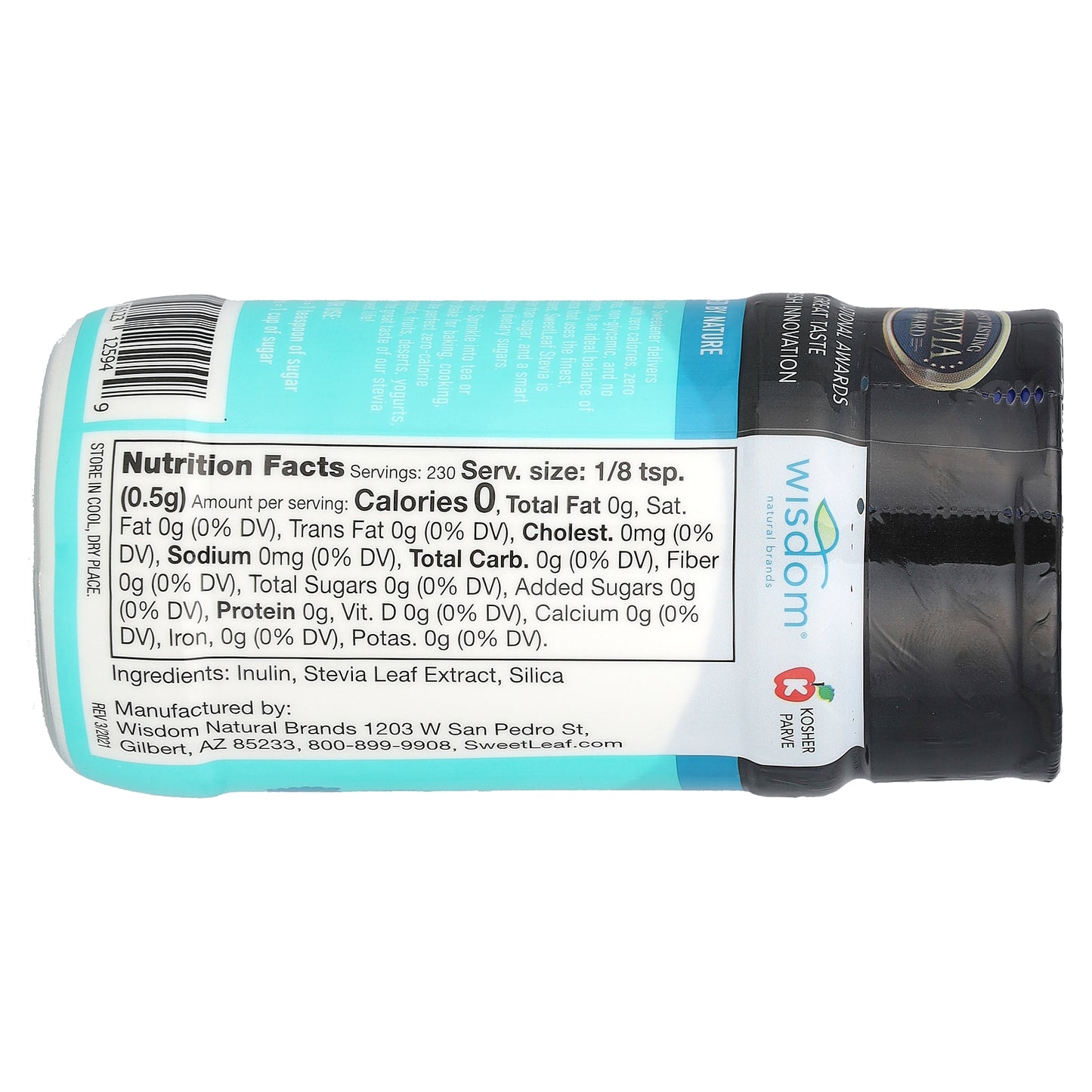 SweetLeaf Stevia, Stevia Sweetener, 4 oz (115 g)