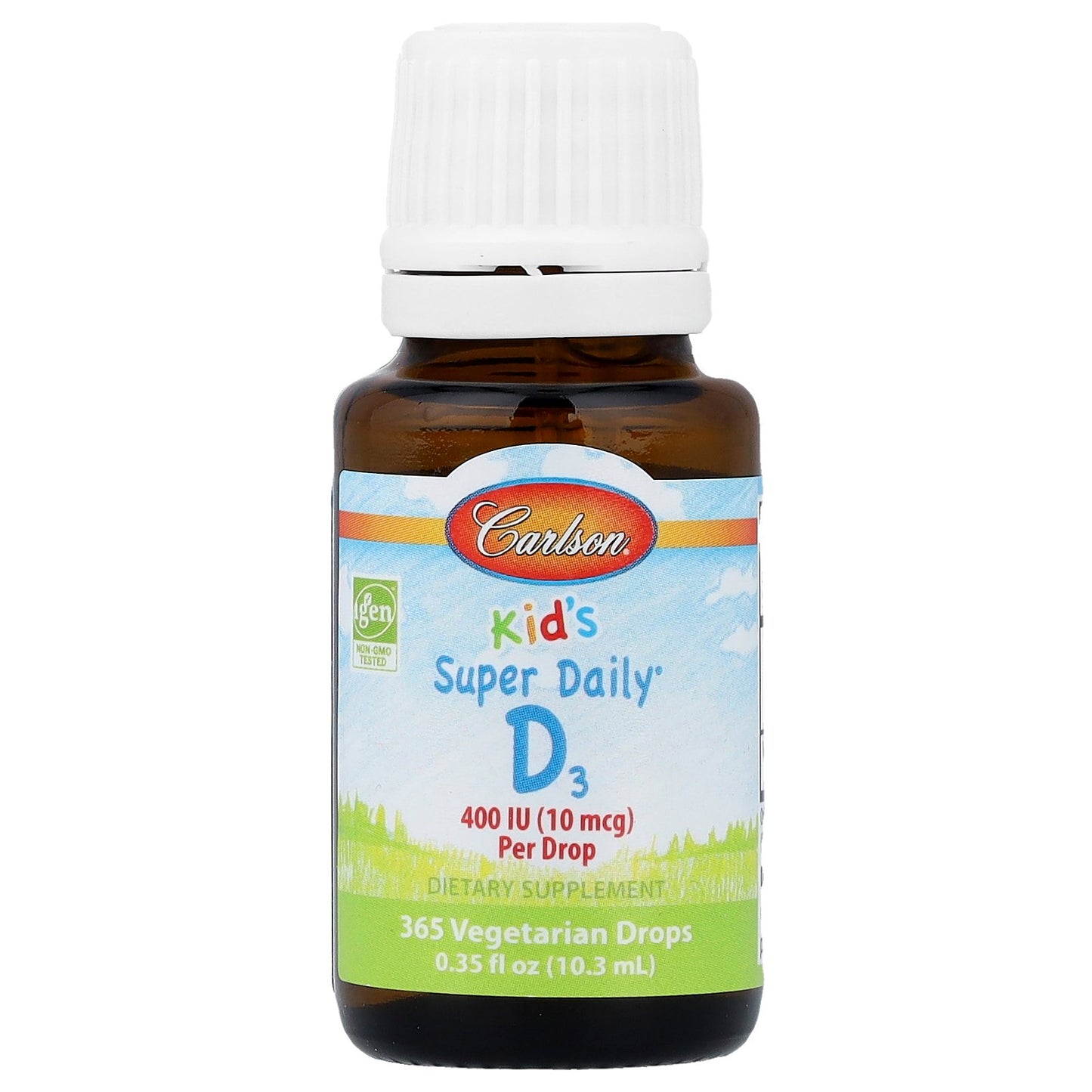 Carlson, Kid's Super Daily® D3, 0.35 fl oz (10.3 ml)