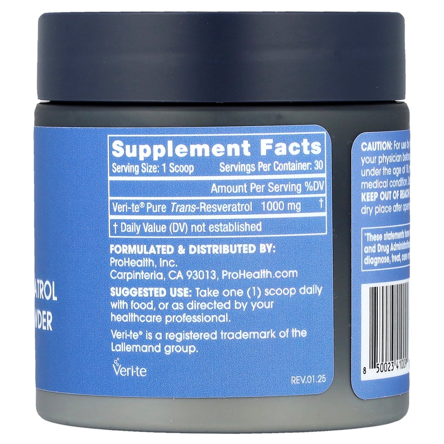 ProHealth Longevity, Pure Trans-Resveratrol, Micronized Powder, 30 g