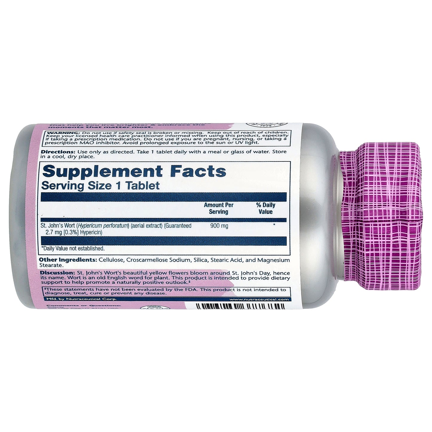 Solaray, Vital Extracts, St. John's Wort , 900 mg, 60 Tablets