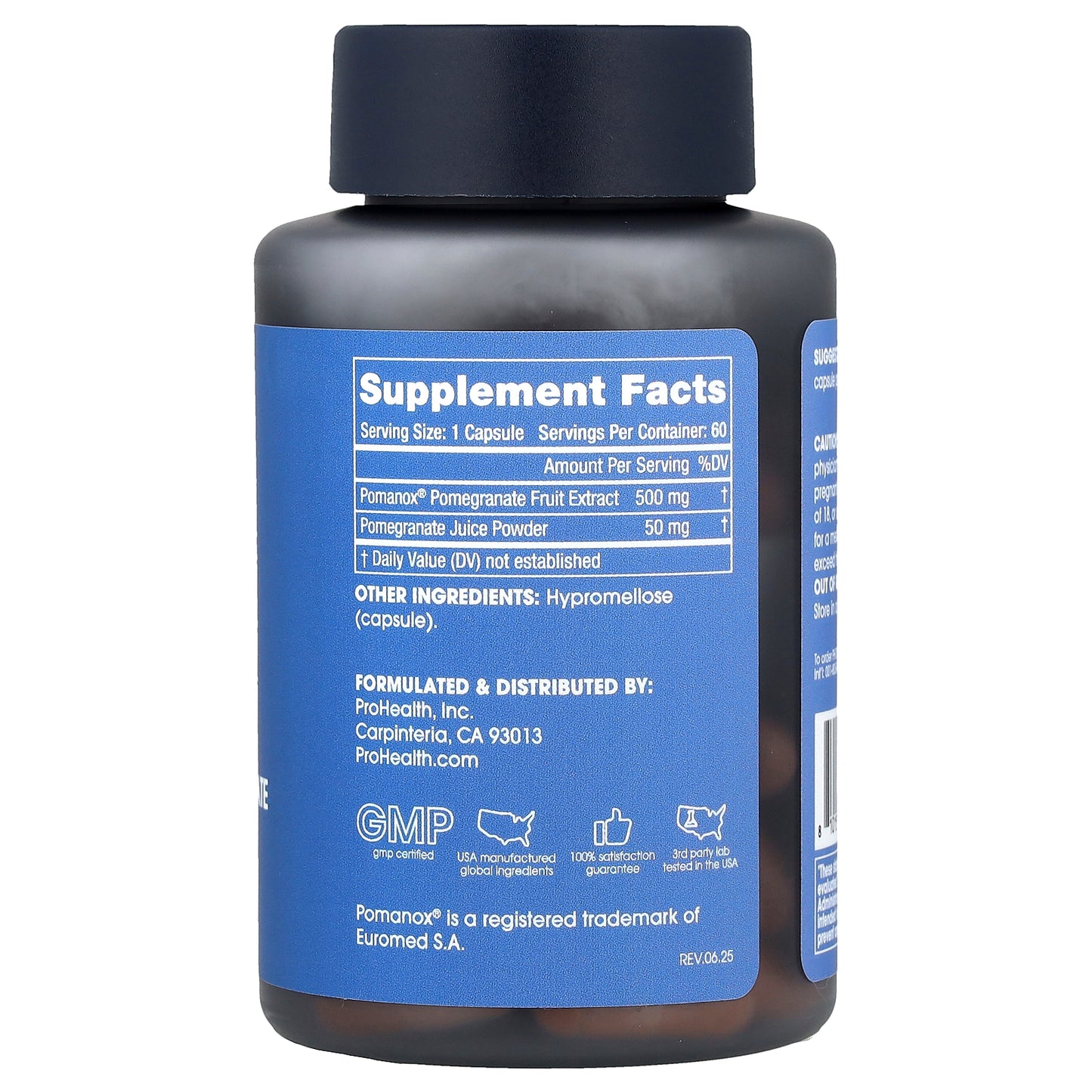 ProHealth Longevity, Full Spectrum Pomegranate, 60 Capsules