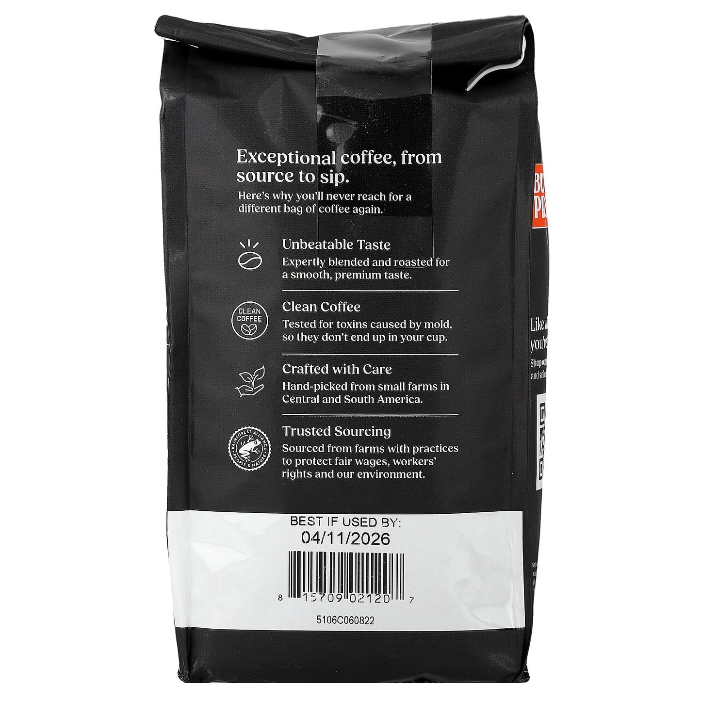 BulletProof, Artisan Coffee, Whole Bean, Medium Roast, 12 oz (340 g)