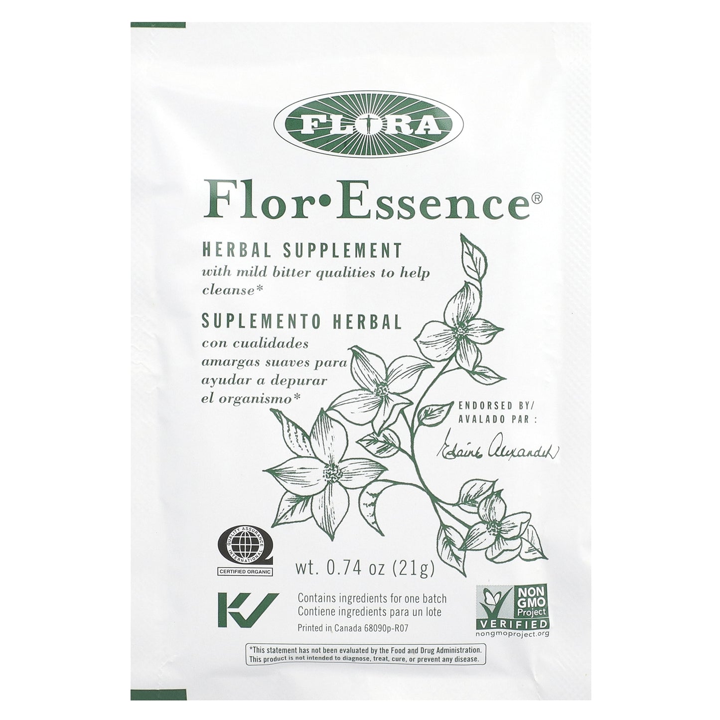 Flora, Flor·Essence®, Gentle Cleanse for the Whole Body, 2 1/8 oz (63 g)