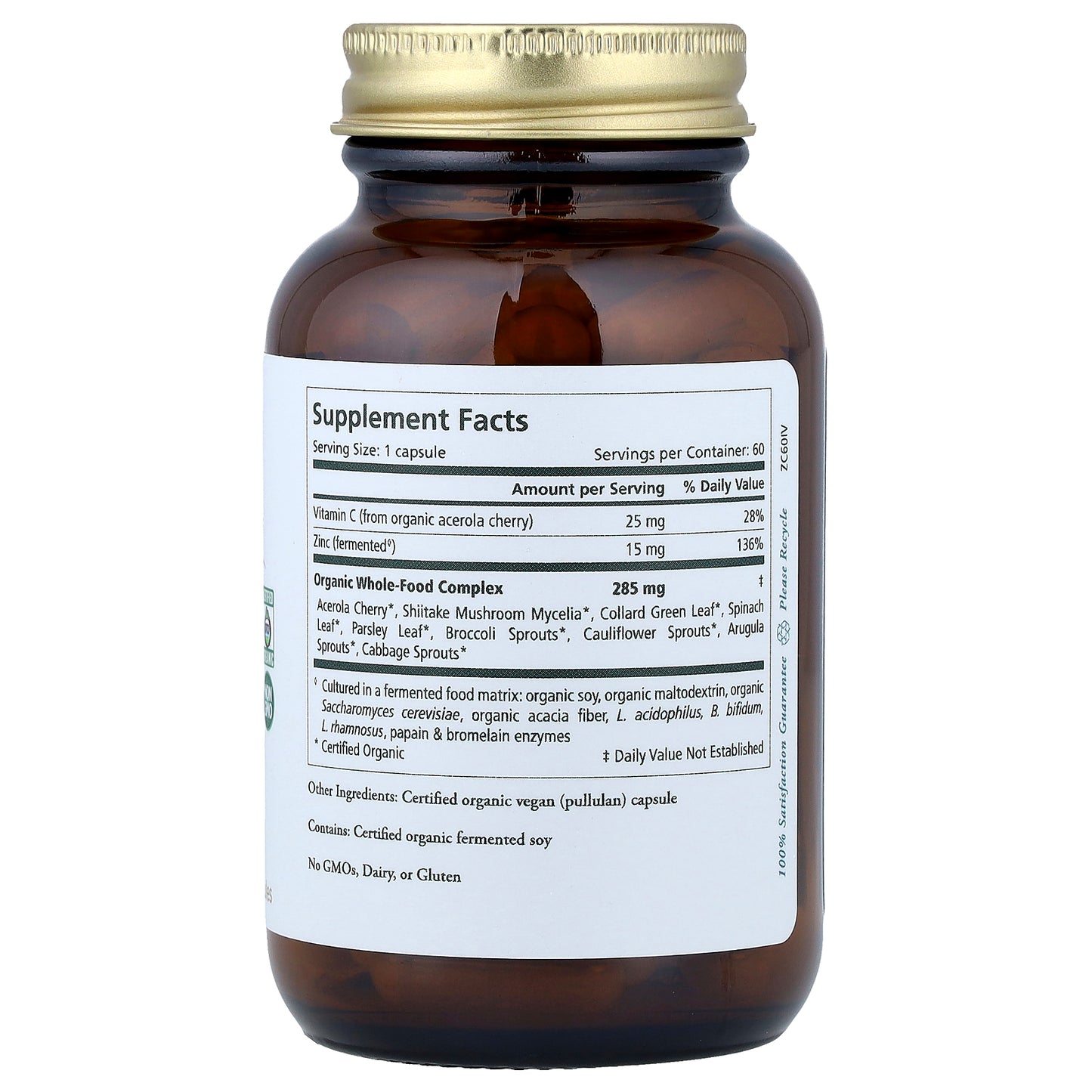 Pure Synergy, Zinc Complex™, 60 Capsules