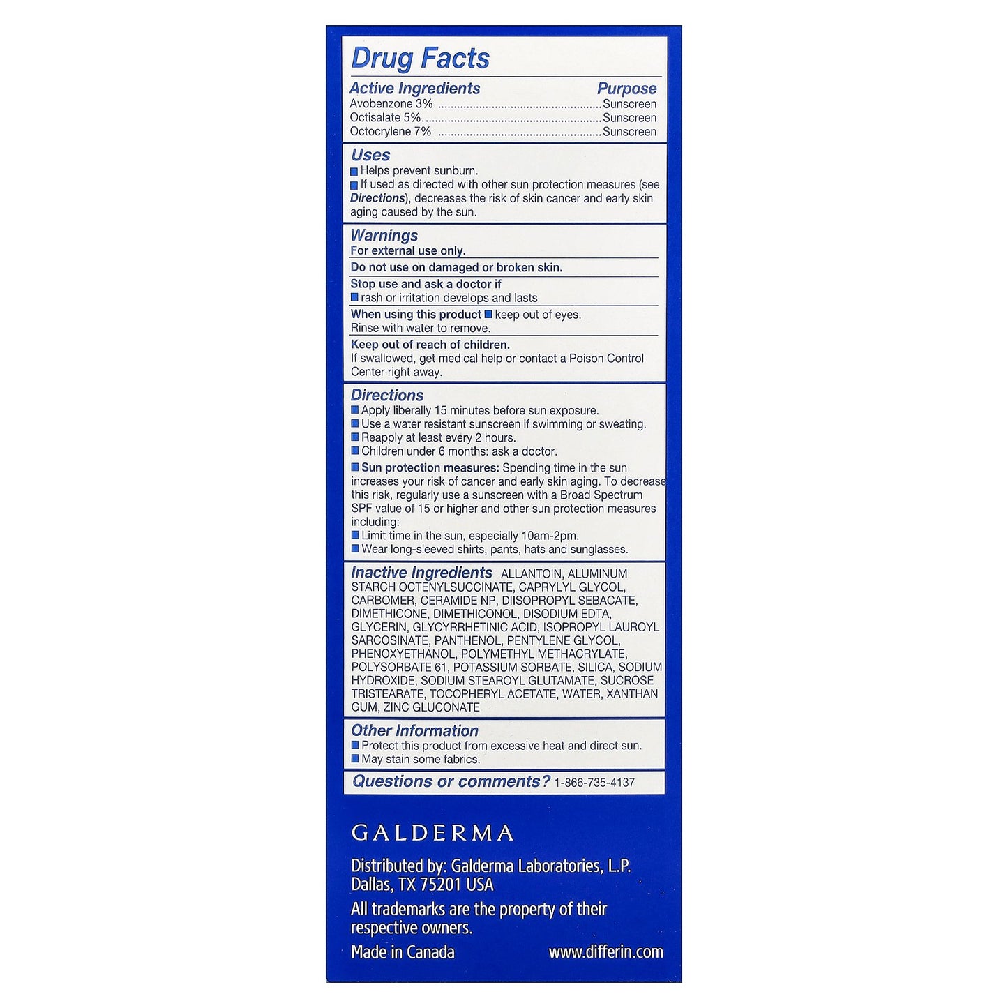 Differin, Oil Absorbing Moisturizer with Sunscreen, SPF 30, 4 fl oz (118 ml)