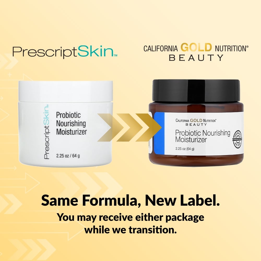 California Gold Nutrition, Beauty, Probiotic Nourishing Moisturizer, 2.25 oz (64 g)