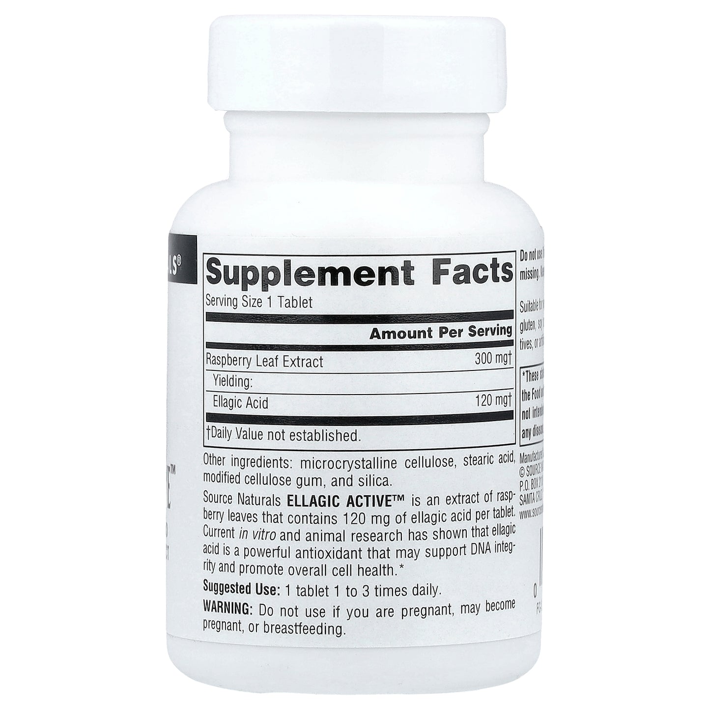 Source Naturals, Ellagic Active™, 60 Tablets