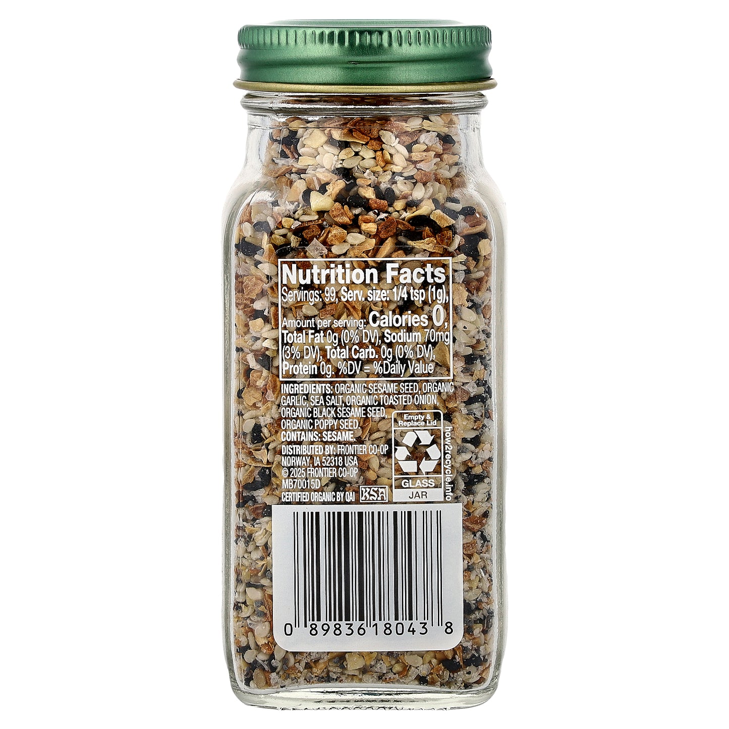 Simply Organic, Everything Blend, 3.49 oz (99 g)