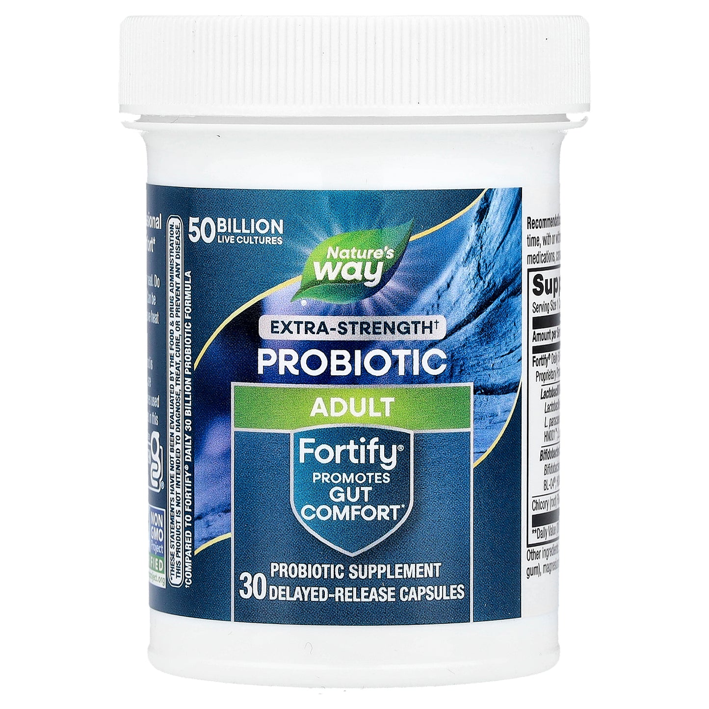 Nature's Way, Fortify®, Probiotic, Adult, 50 Billion, 30 Delayed Release Capsules