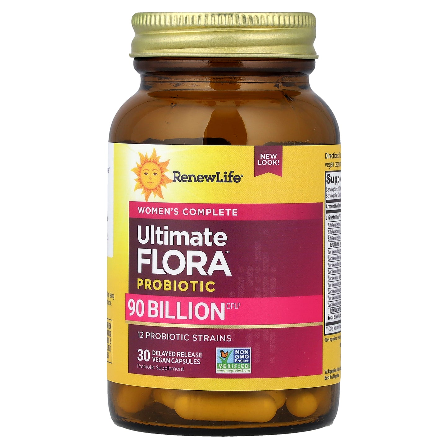 Renew Life, Women's Complete, Ultimate Flora™ Probiotic, 30 Delayed Release Vegan Capsules