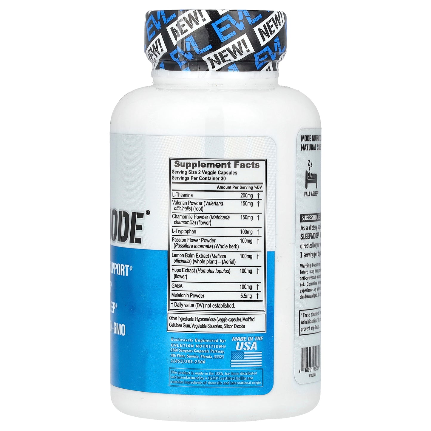 EVLution Nutrition, SleepMode®, 60 Veggie Capsules