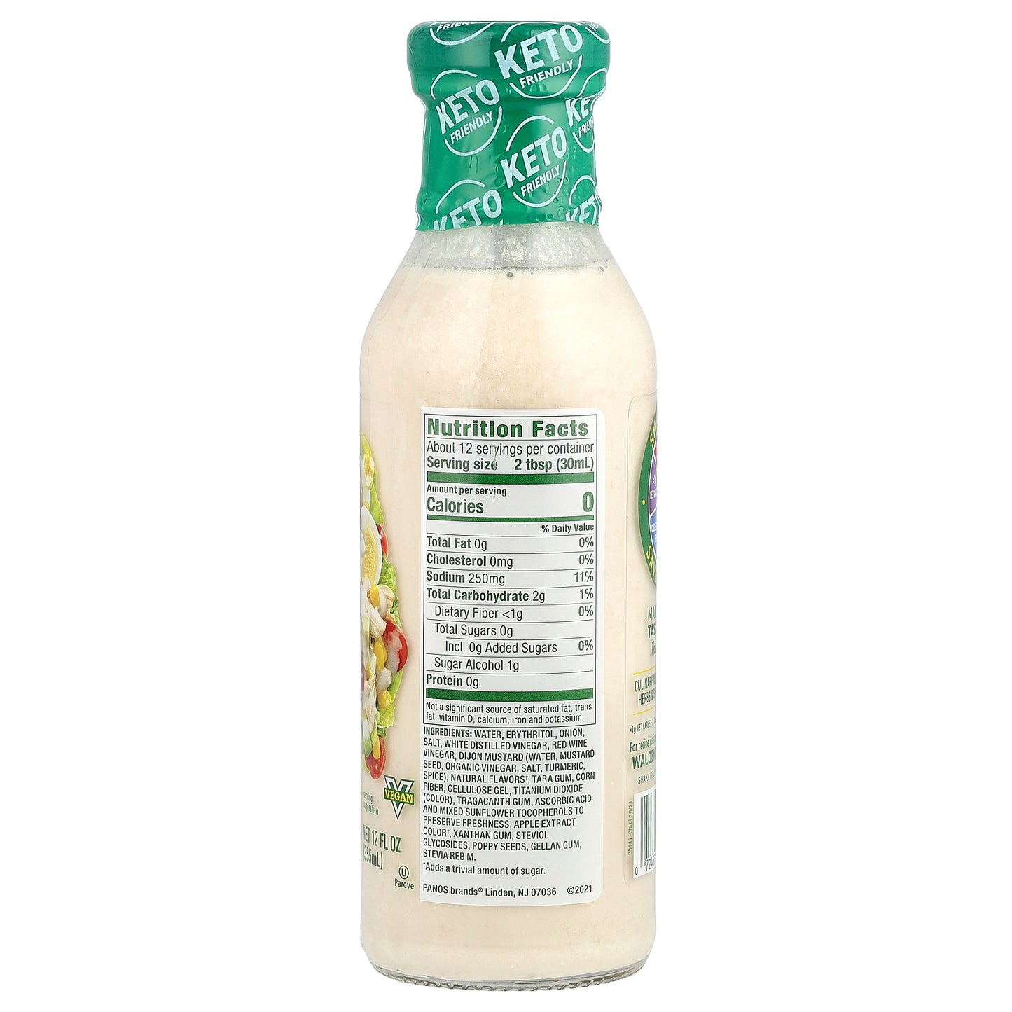 Walden Farms, Sweet Onion Dressing, 12 fl oz (355 ml)