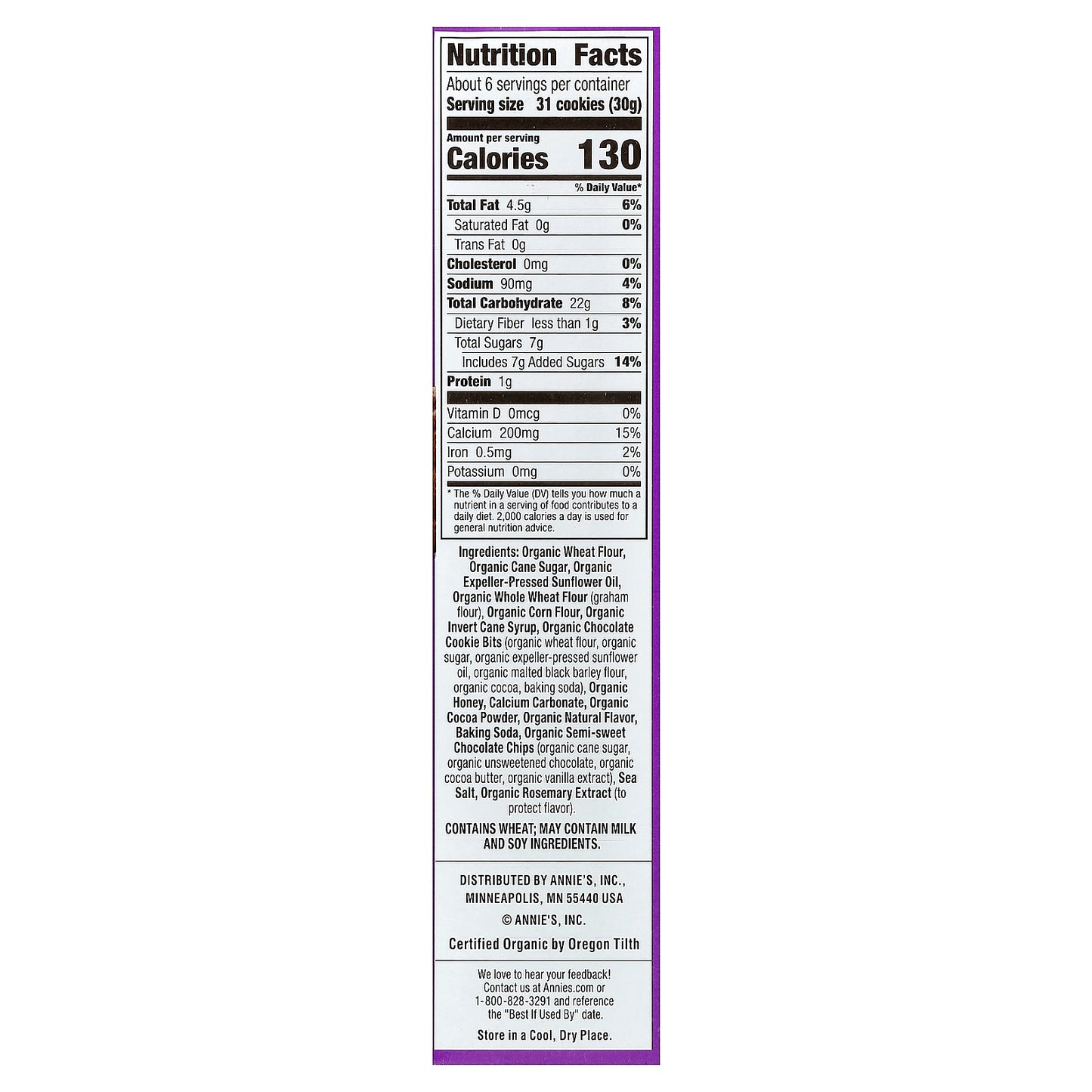 Annie's Homegrown, Organic Friends Bunny Grahams™, Chocolate Chip, Chocolate & Honey, 7 oz (198 g)