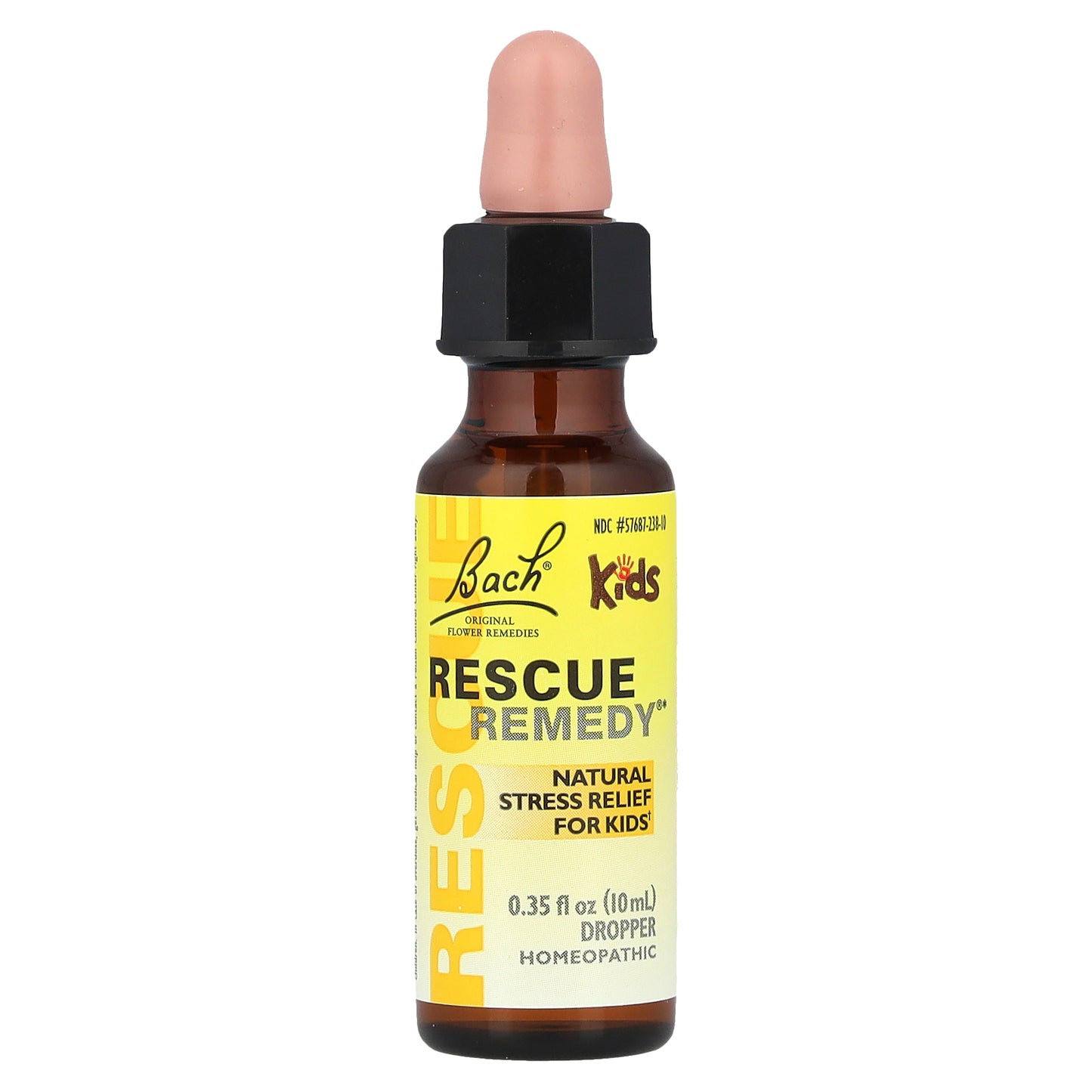 Bach, Rescue Remedy® Dropper Kids, Natural Stress Relief, 0.35 fl oz (10 ml)