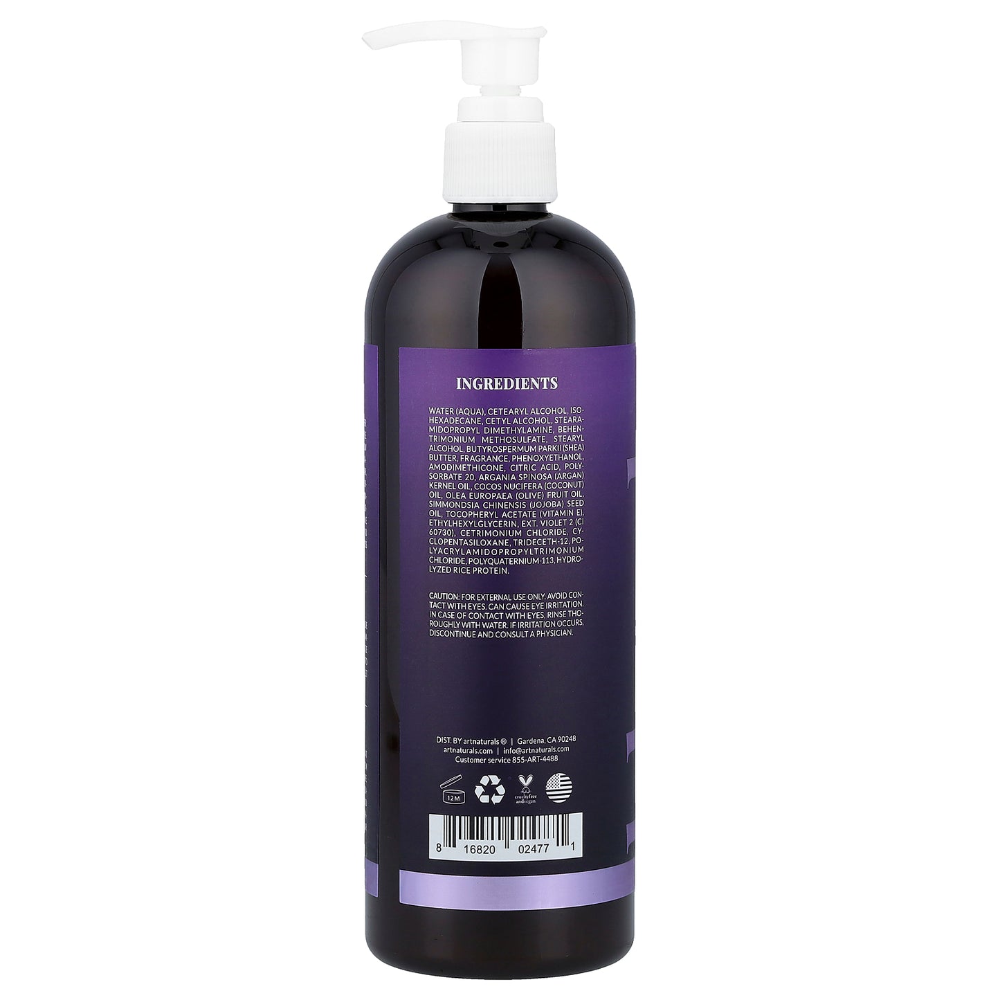 artnaturals, Purple Conditioner, For Blonde & Bleached Hair, 16 fl oz (473 ml)