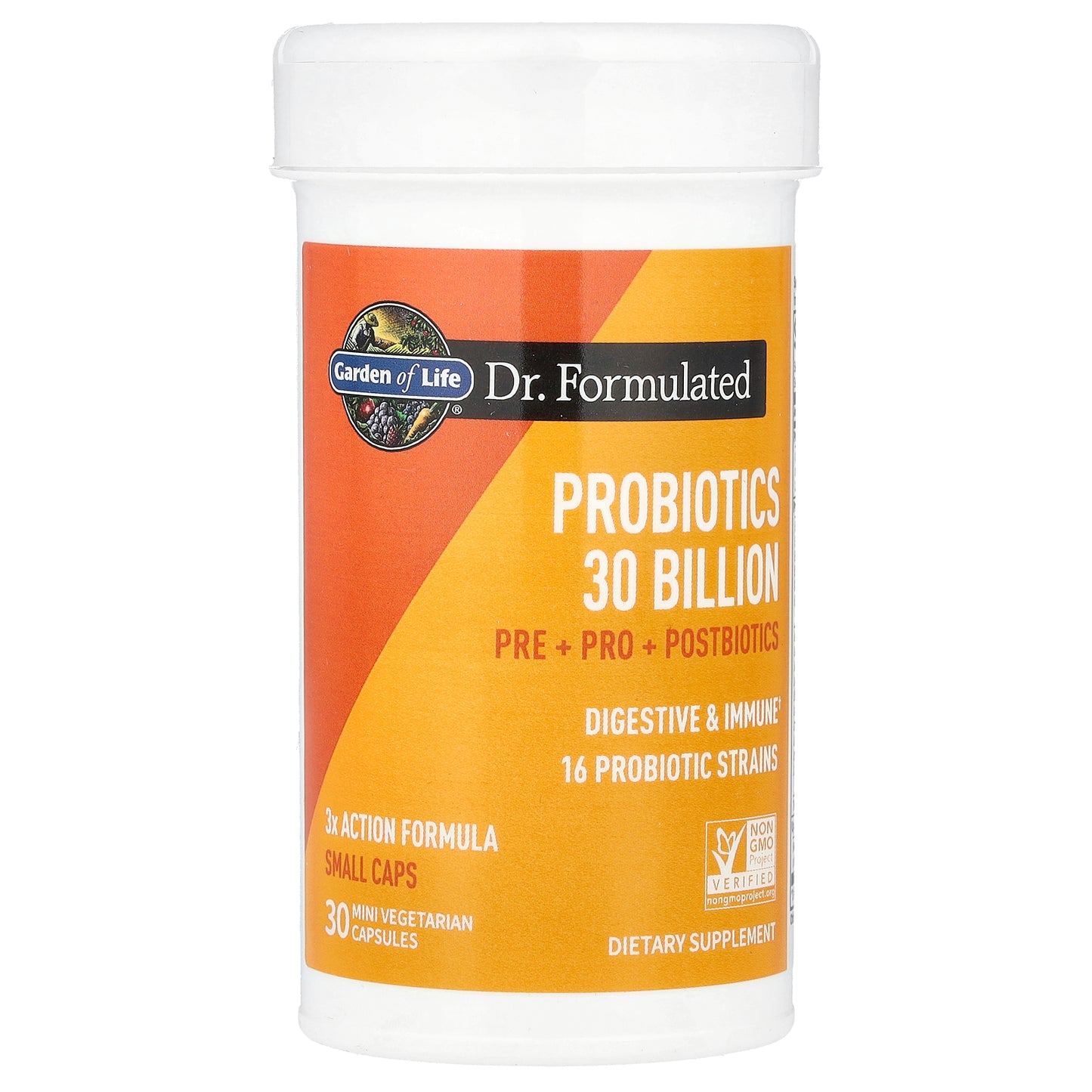 Garden of Life, Probiotics, 30 Mini Vegetarian Capsules