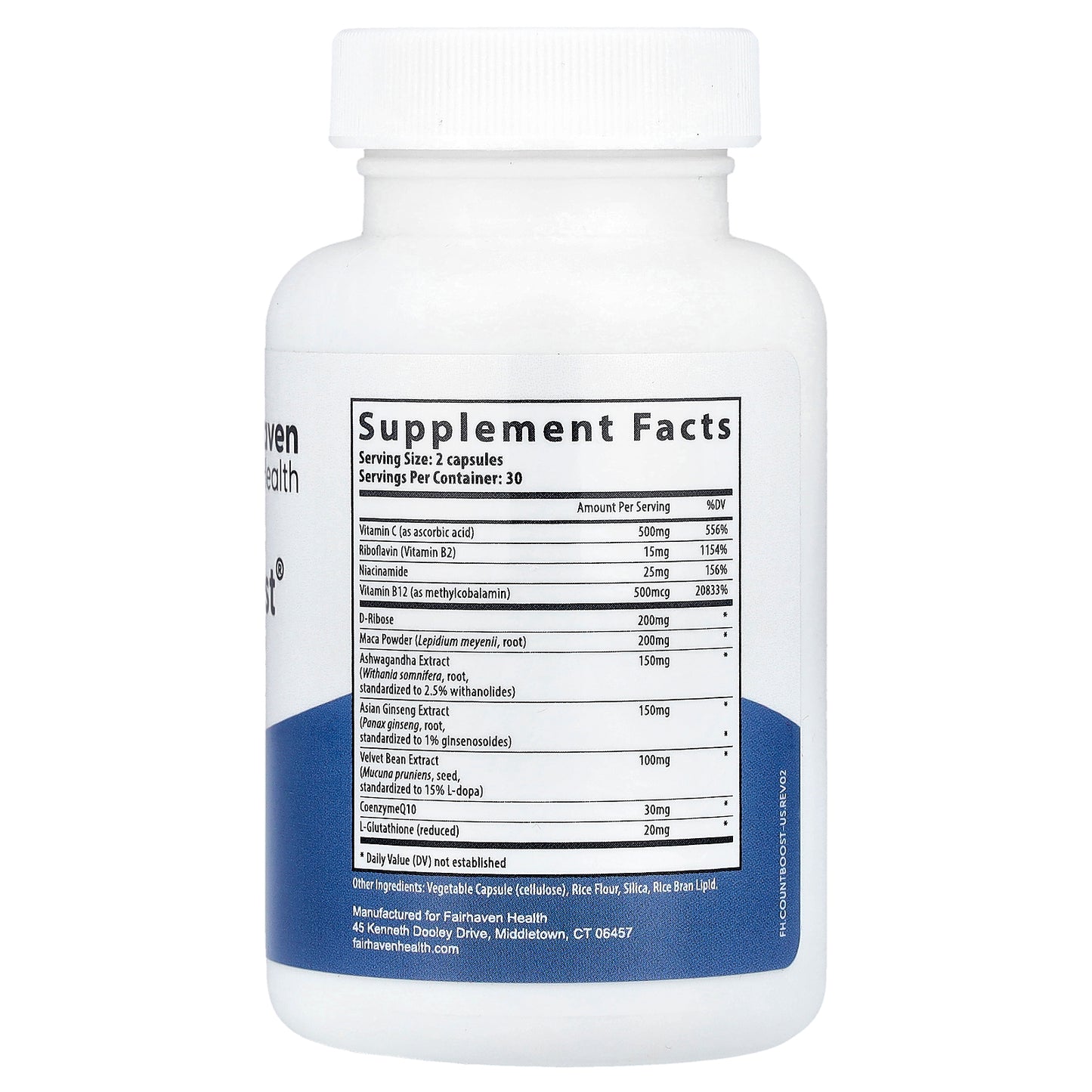 Fairhaven Health, CountBoost® for Men, 60 Capsules