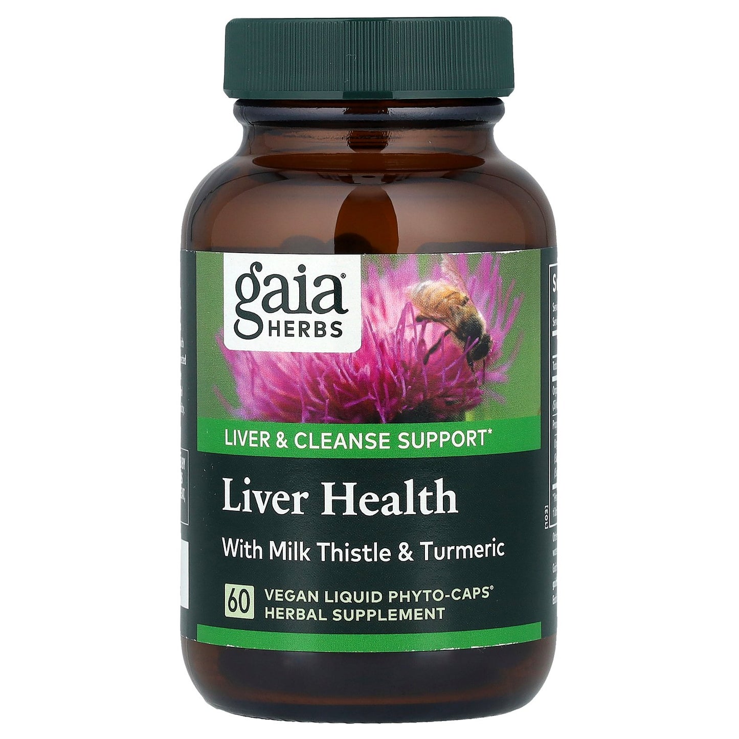 Gaia Herbs, Liver Health, 60 Liquid Phyto-Caps®