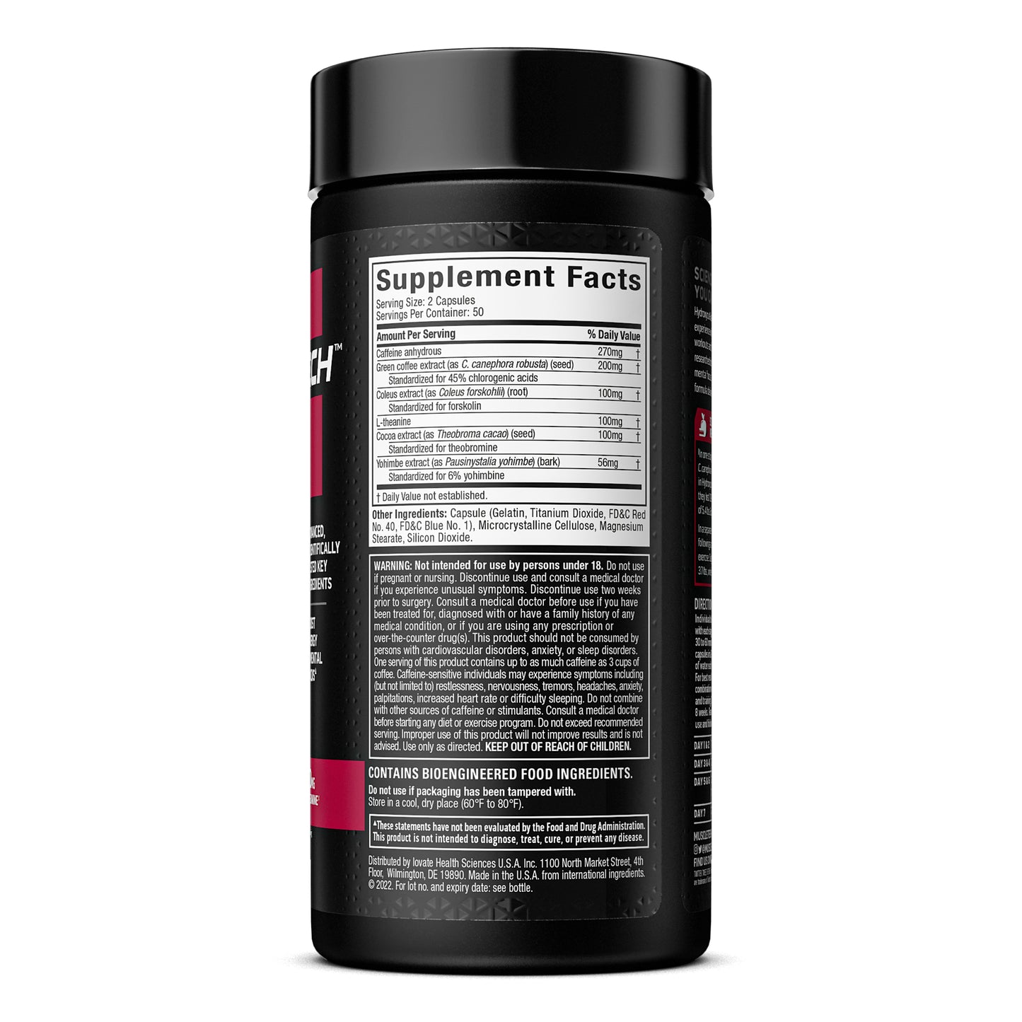MuscleTech, Hydroxycut Hardcore Elite, 100 Rapid-Release Thermo Caps