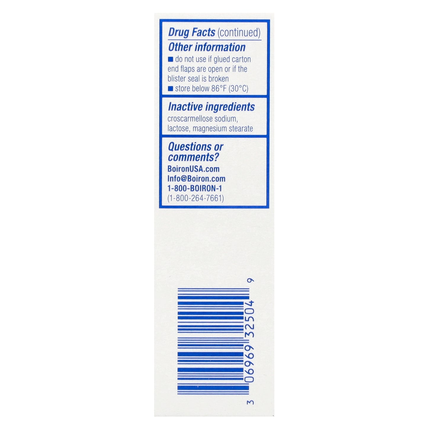 Boiron, ThroatCalm®, Sore Throat Relief, For Ages 4+ Years, Unflavored, 60 Meltaway Tablets