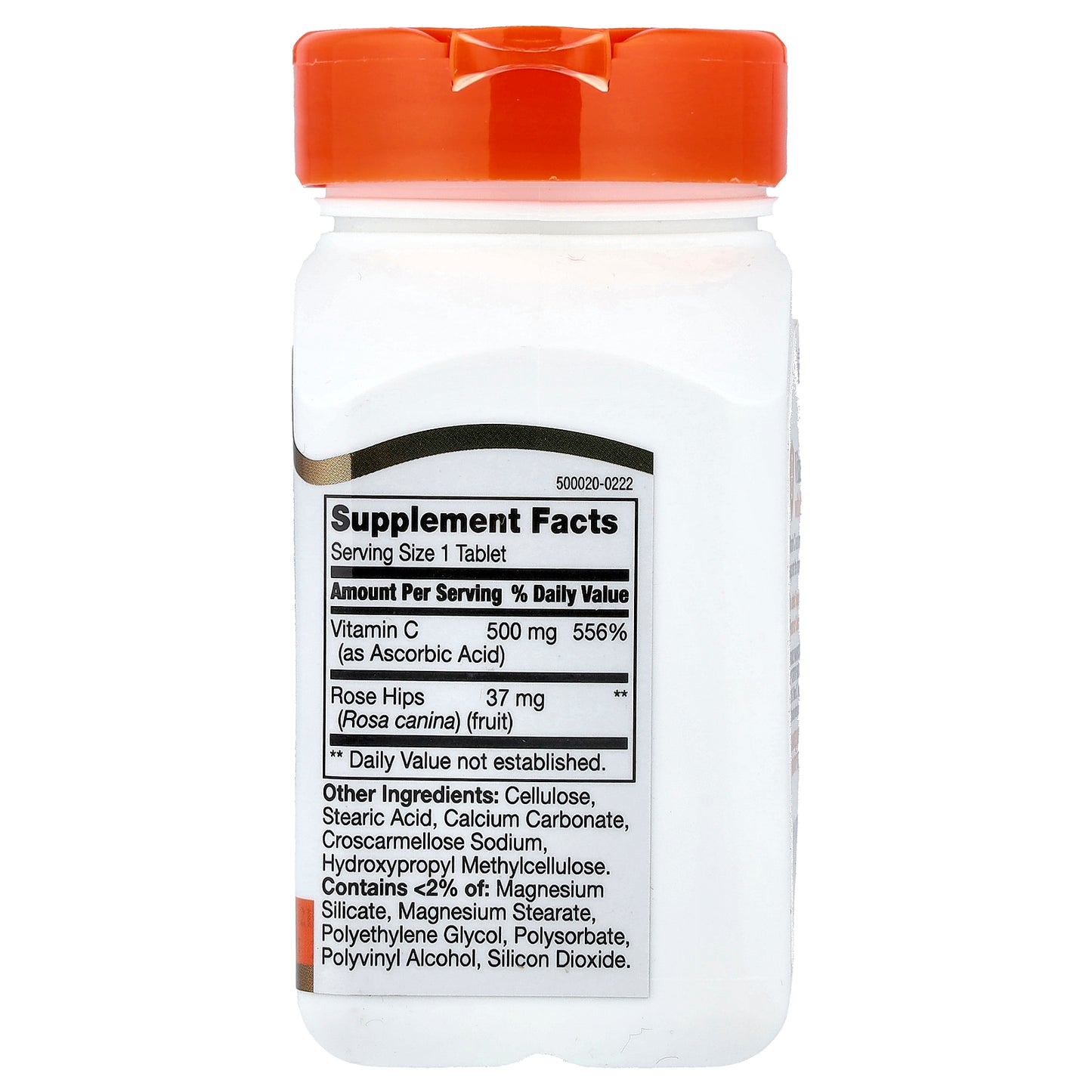 21st Century, Vitamin C with Rose Hips, 500 mg, 110 Tablets