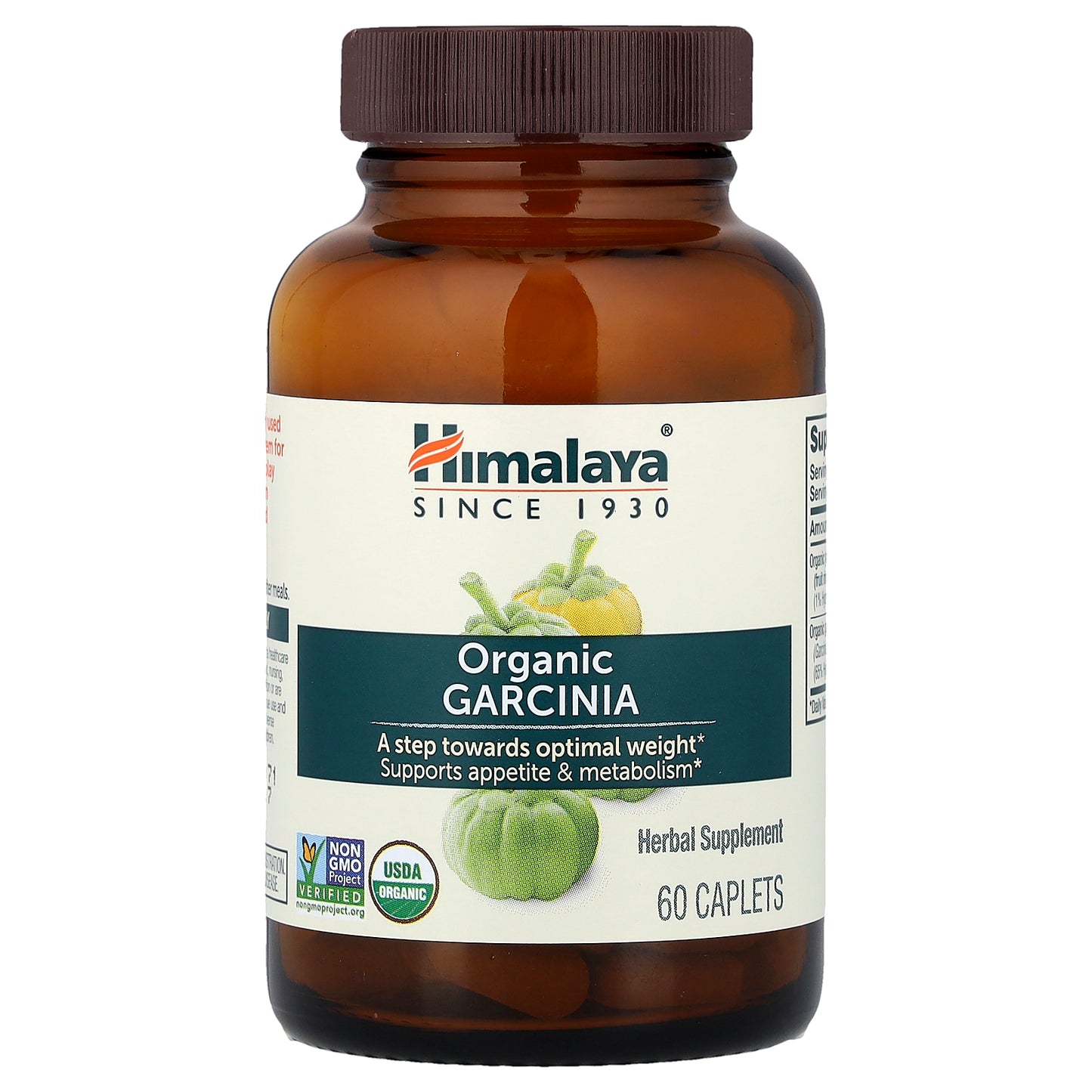 Himalaya, Organic Garcinia, 60 Caplets