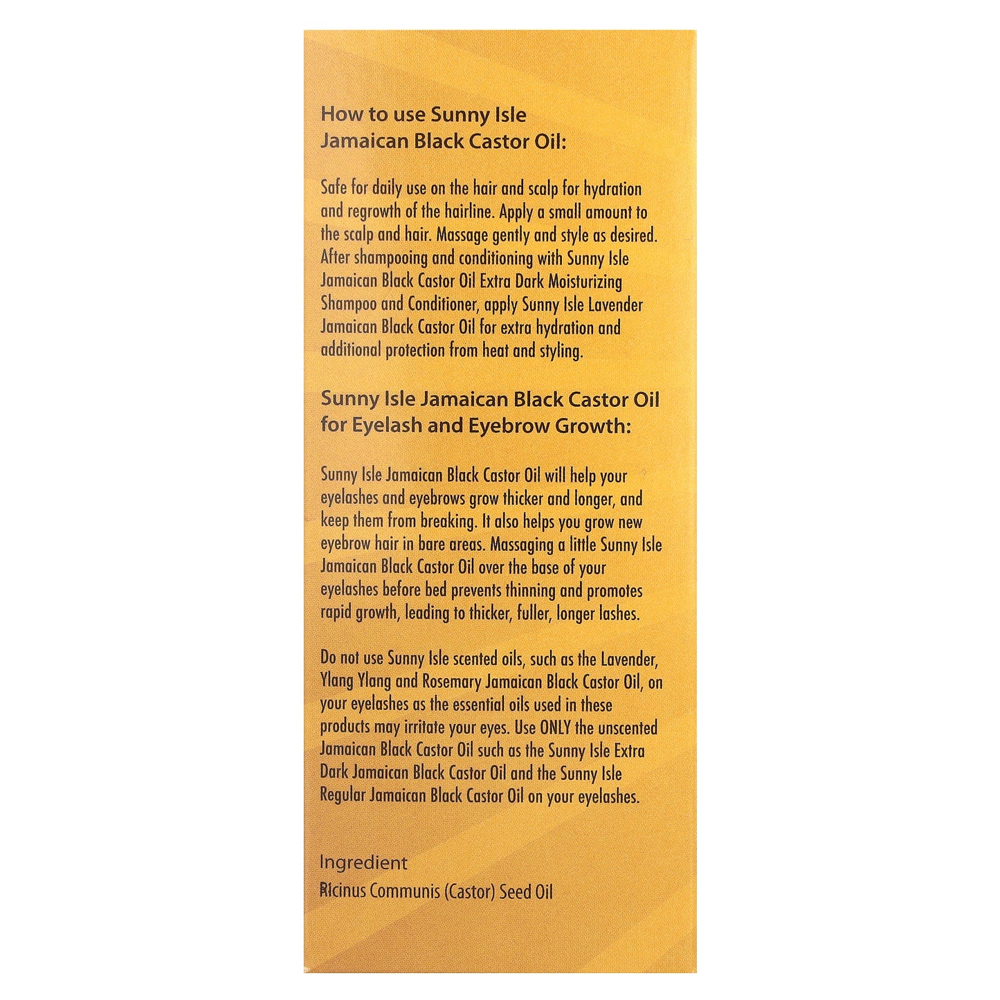 Sunny Isle, Jamaican Black Castor Oil, 4 fl oz (118 ml)