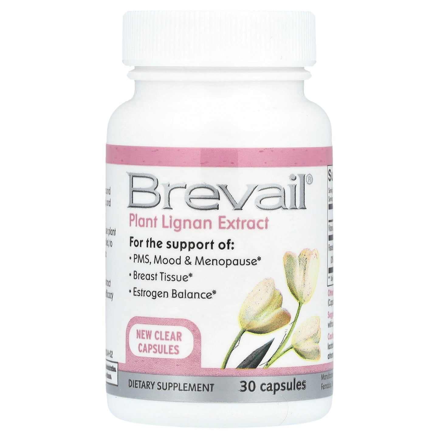 Barlean's, Brevail Plant Lignan Extract, 30 Capsules