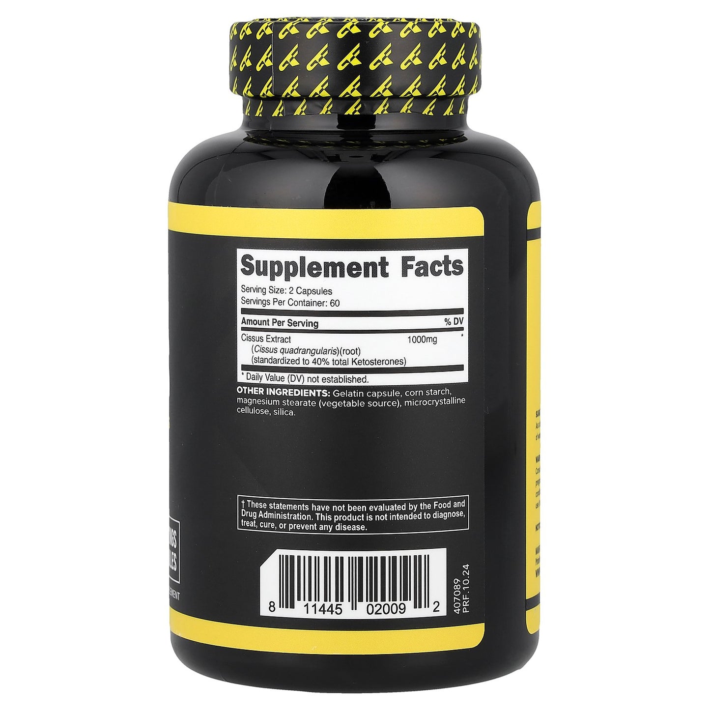 Primaforce, Cissus (Cissus Quadrangularis), 120 Capsules (500 mg per Capsule)