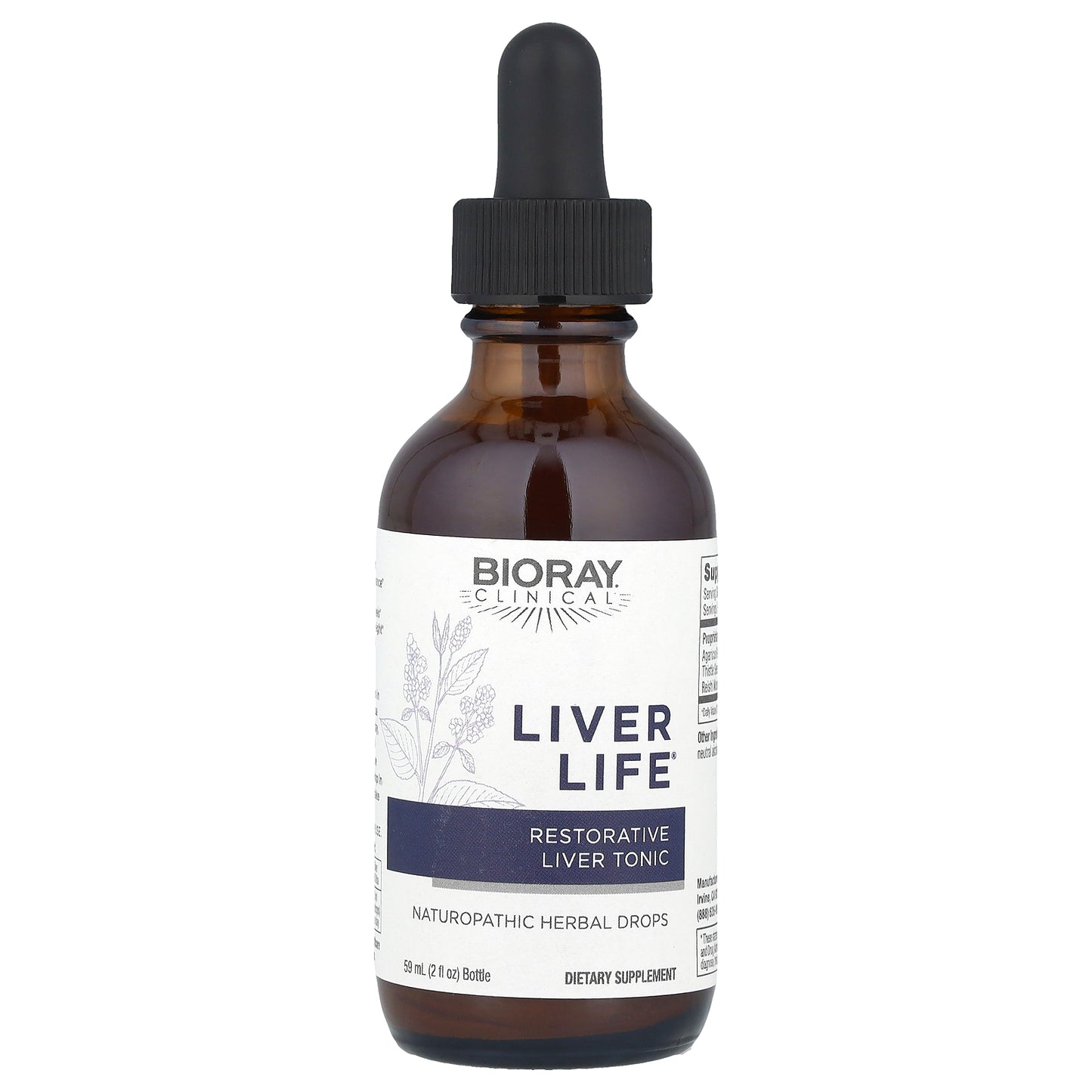 Bioray, Liver Life®, Restorative Liver Tonic, 2 fl oz (59 ml)
