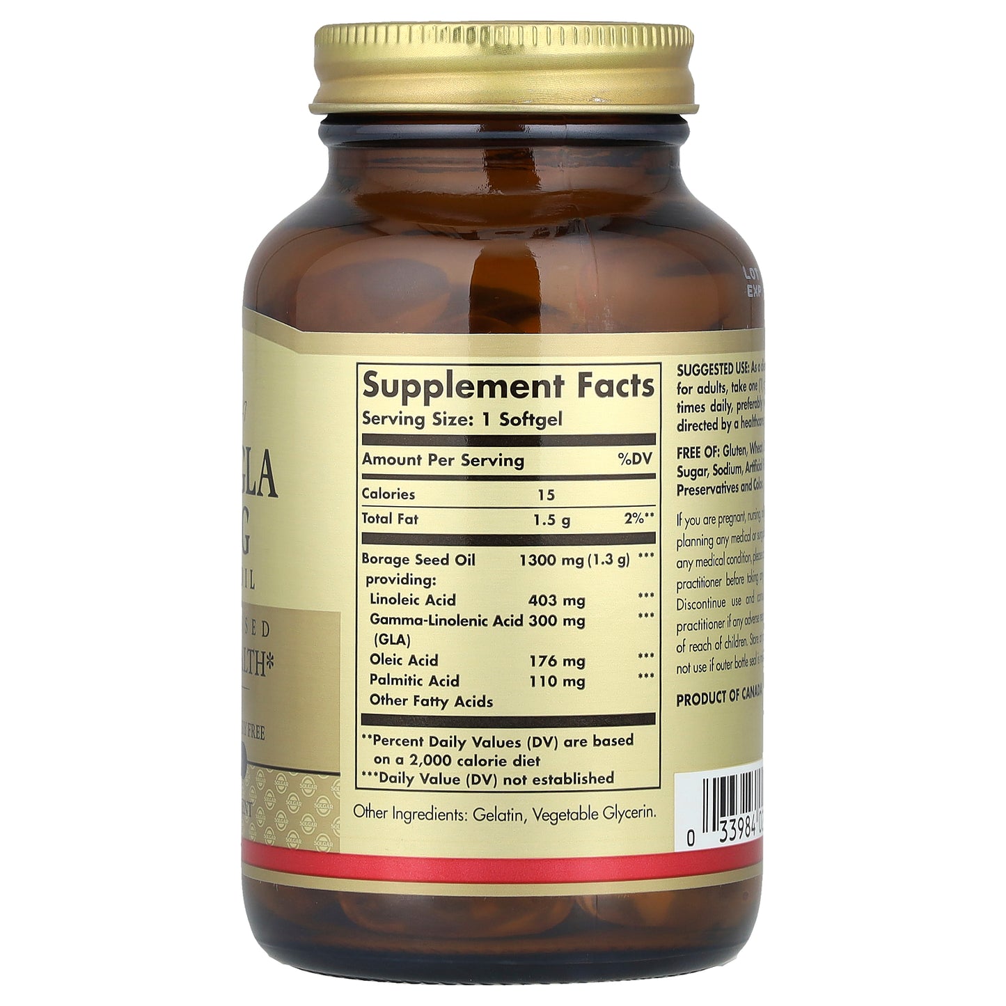 Solgar, Super GLA, 60 Softgels