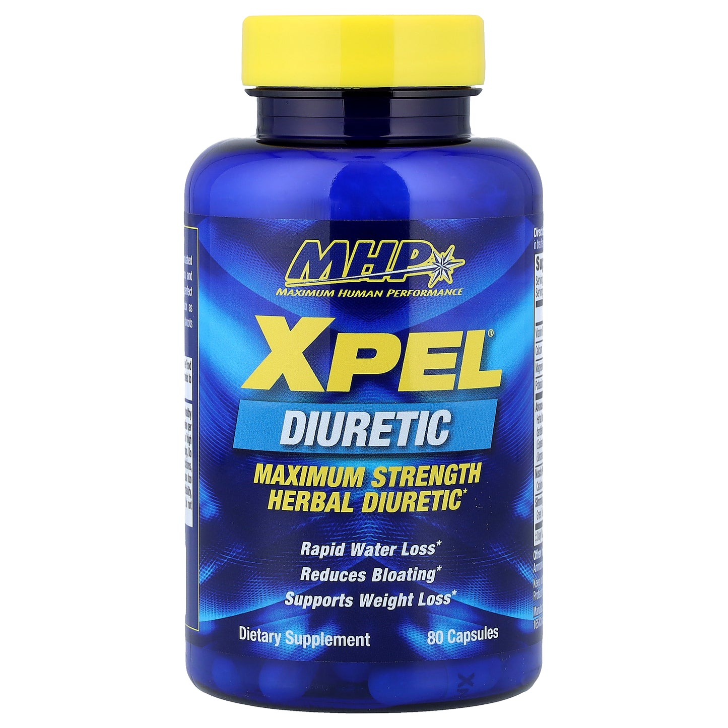 MHP, XPEL®, Maximum Strength Herbal Diuretic, 80 Capsules