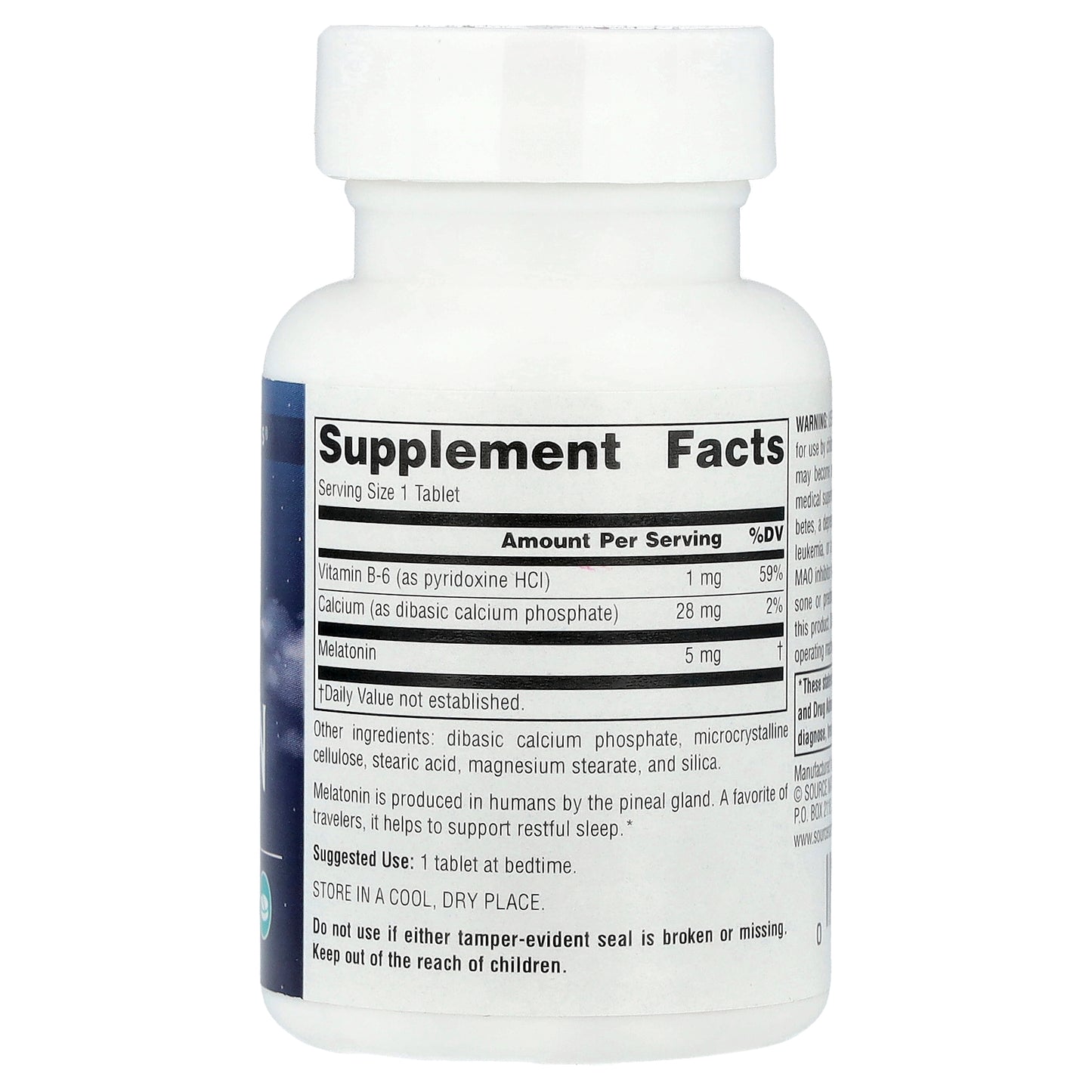 Source Naturals, Sleep Science®, Melatonin, 5 mg, 120 Tablets