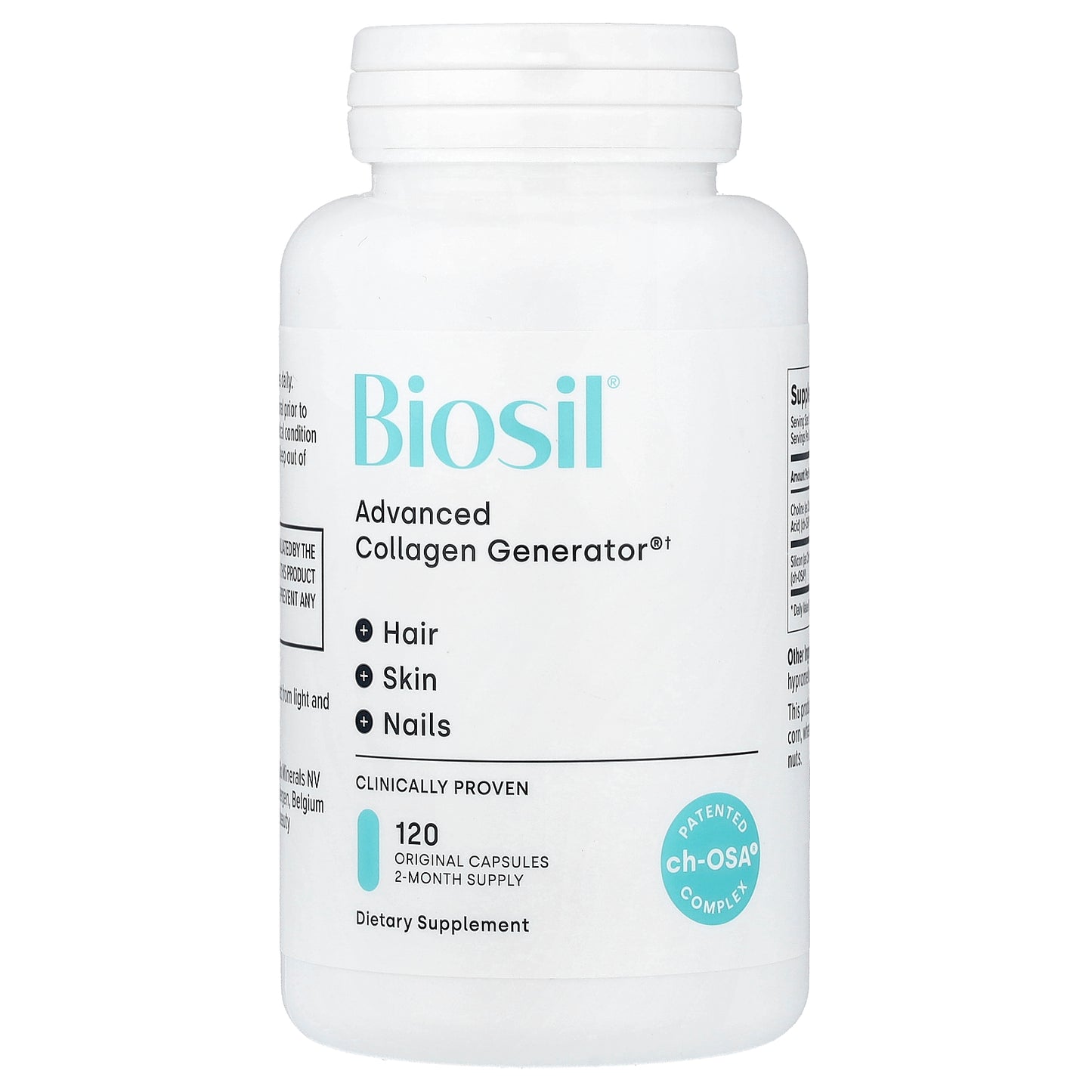 Biosil, Advanced Collagen Generator®, 120 Original Capsules
