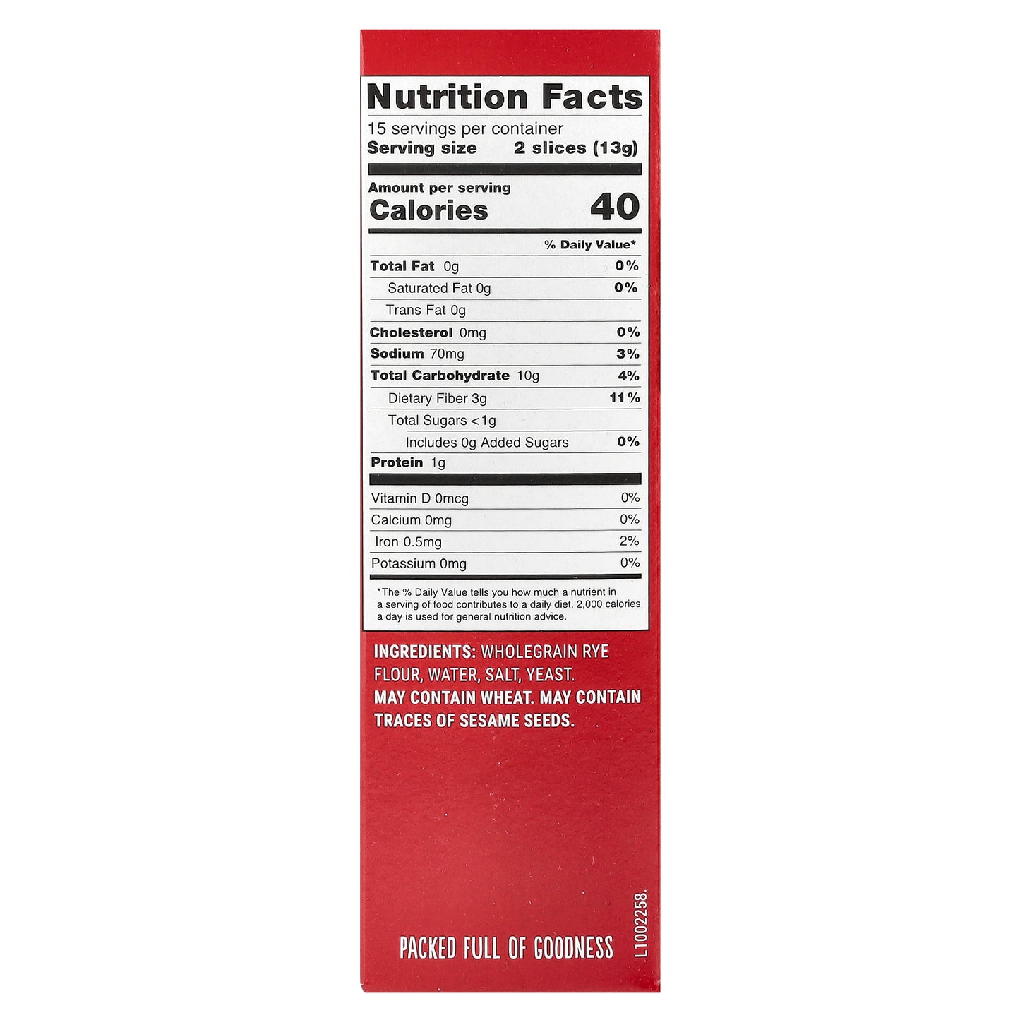 Finn Crisp, Sourdough Rye Thins, Original, 7 oz (200 g)