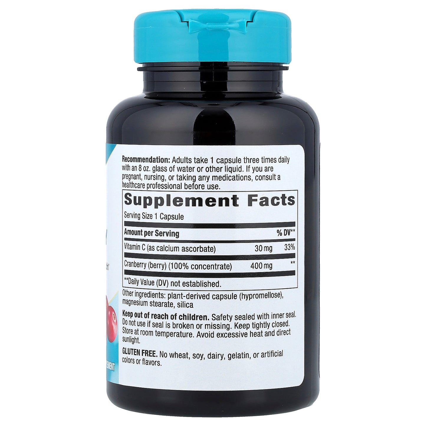 Nature's Way, Cranberry, Premium Blend, 400 mg, 120 Vegan Capsules