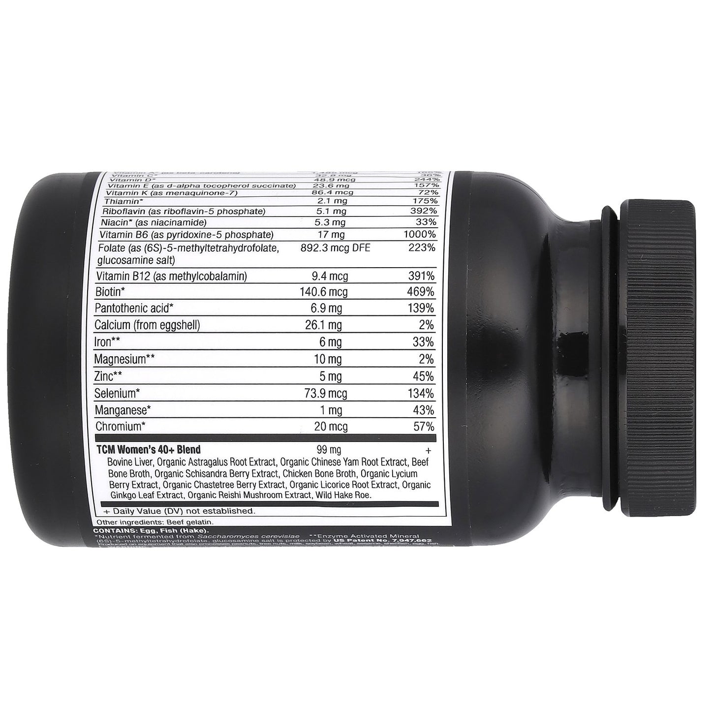 Ancient Nutrition, Women's 40+ Once Daily Multivitamin, 30 Capsules