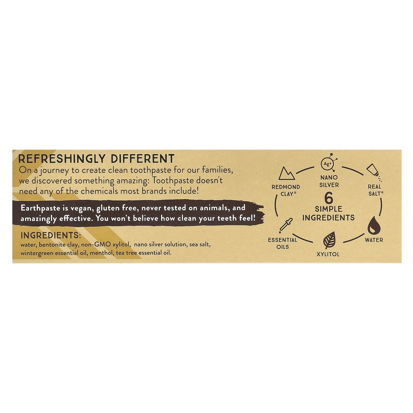 Redmond, Silver Earth Paste®, Mineral Toothpaste, Wintergreen, 4 oz (113 g)