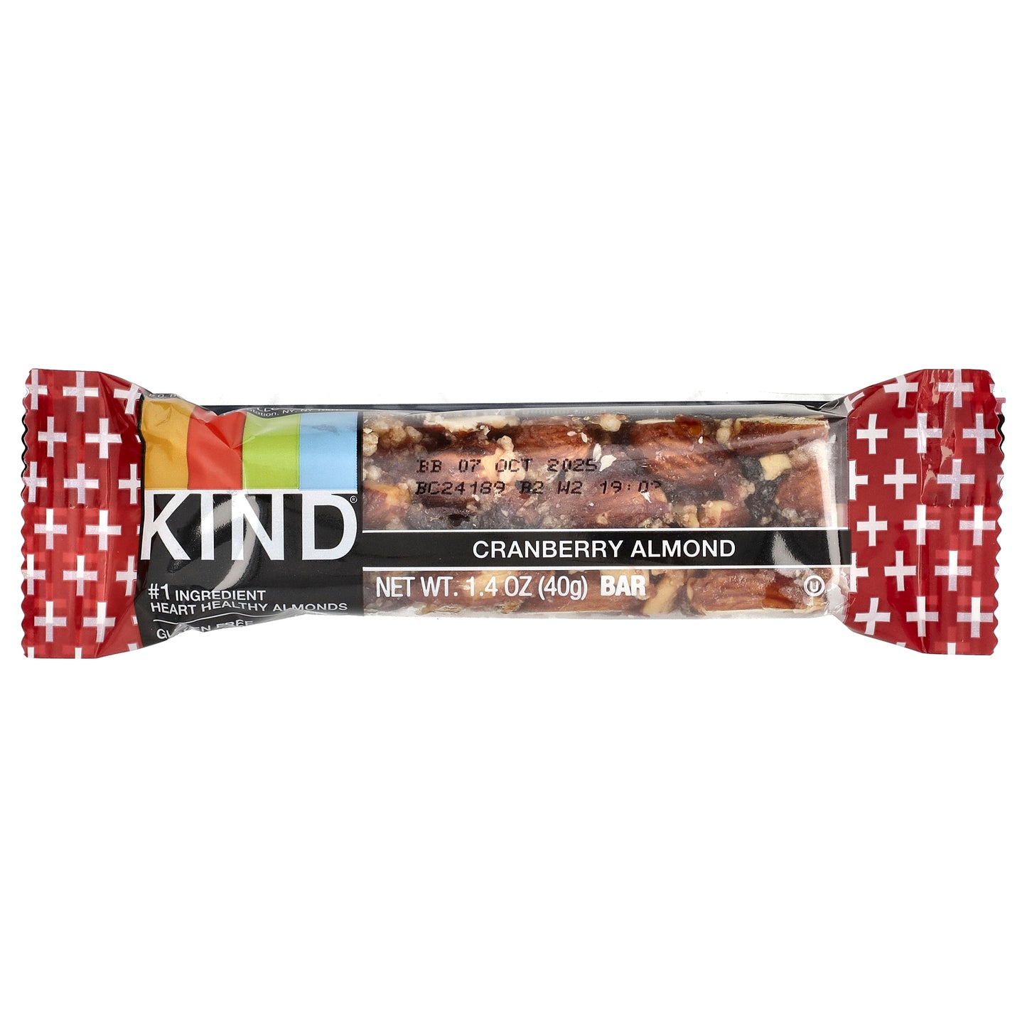KIND Bars, Cranberry Almond, 12 Bars, 1.4 oz (40 g) Each