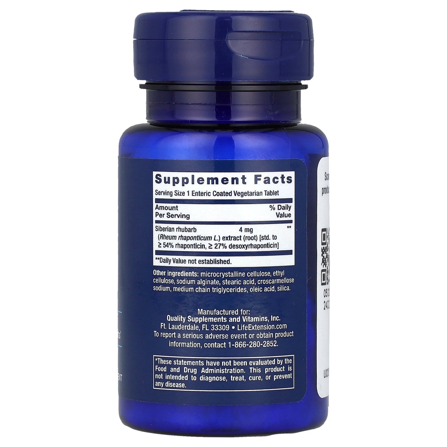 Life Extension, Menopause Relief, 30 Enteric Coated Vegetarian Tablets