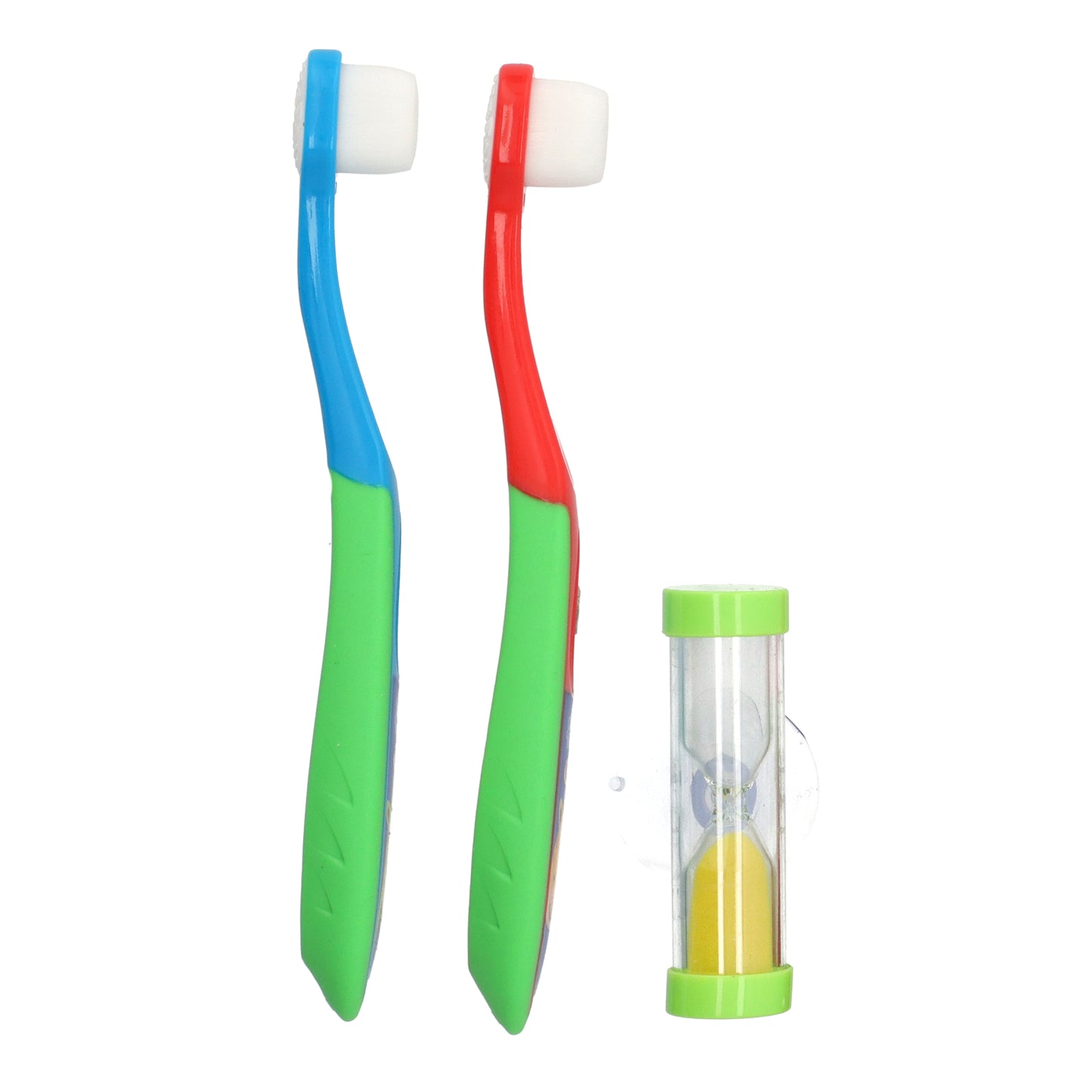 GuruNanda, Kids, Butter On Gums Toothbrush Set, Extra Soft, Ages 2+, 5 Piece Set