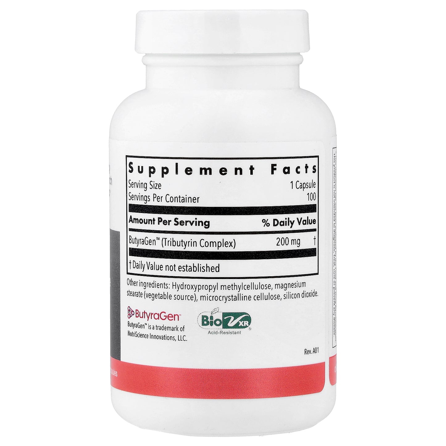 Allergy Research Group, ButyrEn®, 100 Delayed-Release Vegetarian Capsules (200 mg Per capsule)