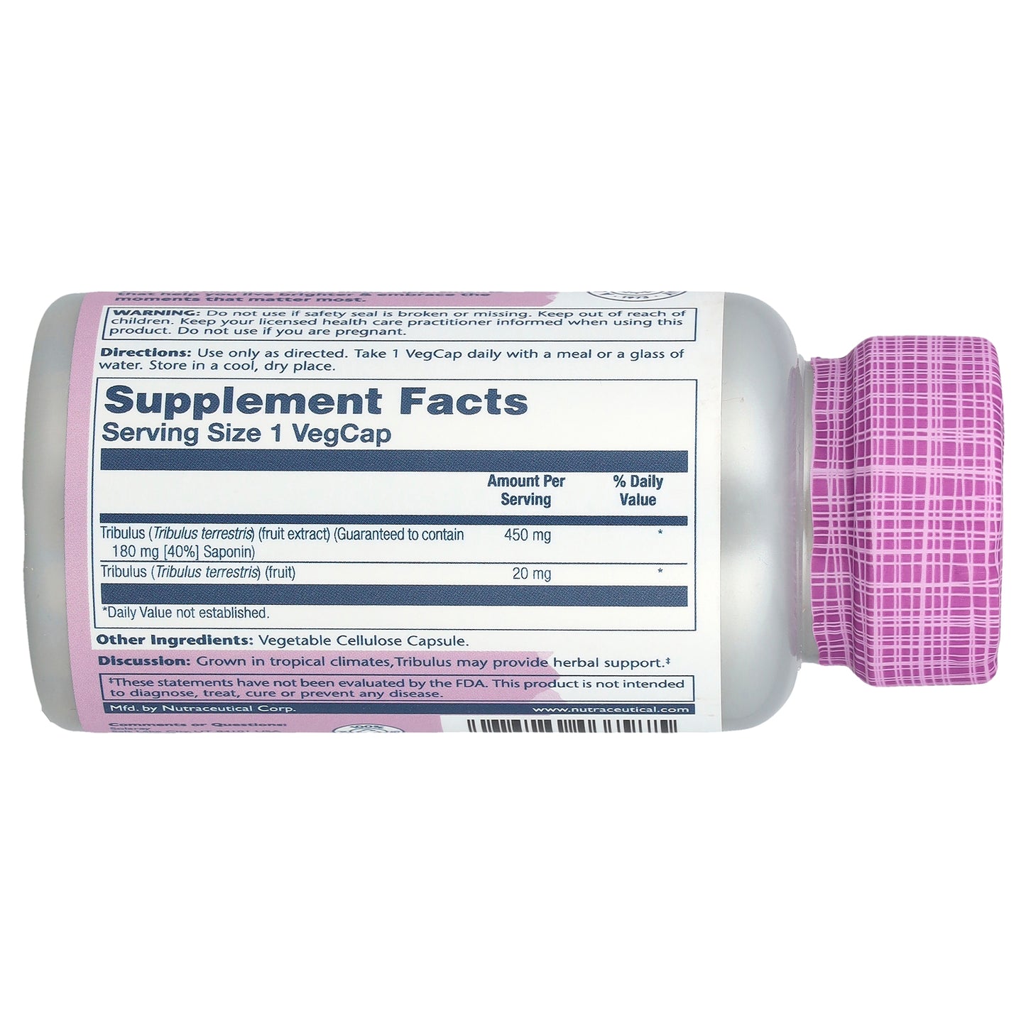 Solaray, Vital Extracts, Tribulus, 60 VegCaps