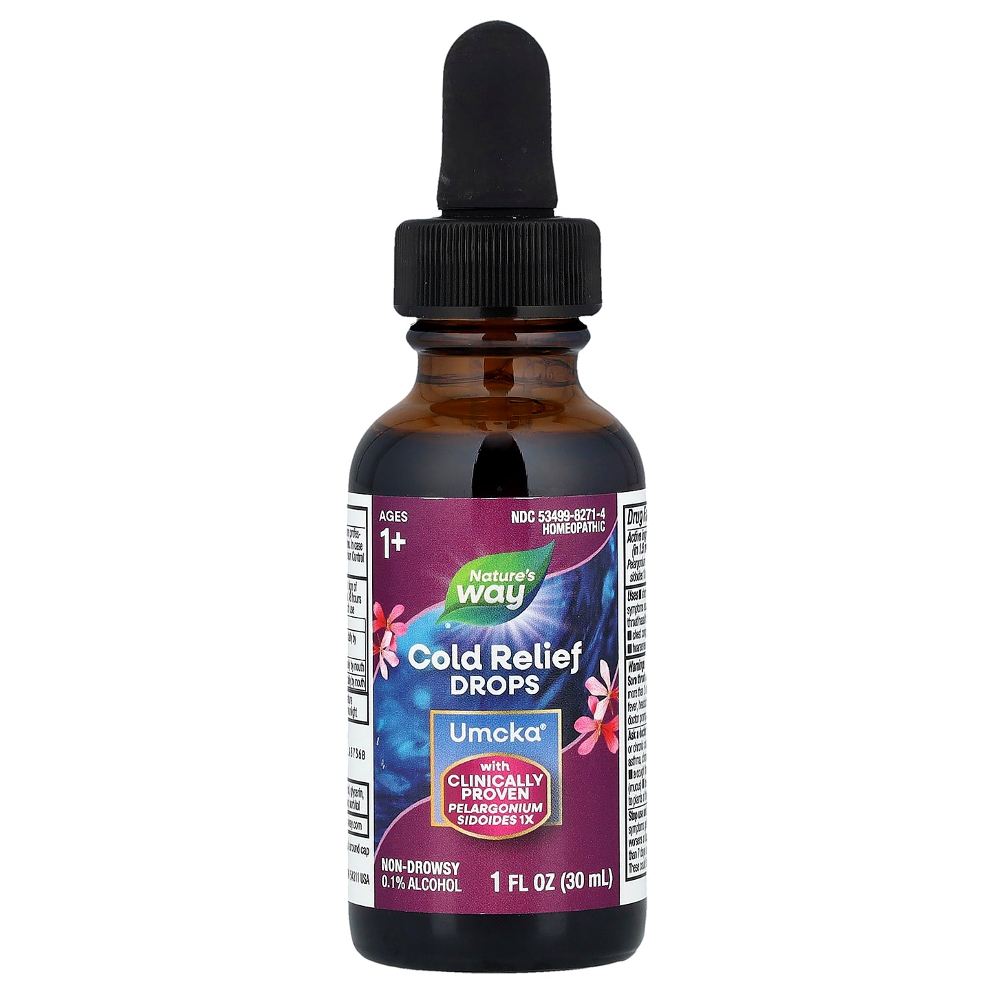 Nature's Way, Umcka®, Cold Relief Drops, Ages 1+, 1 fl oz (30 ml)