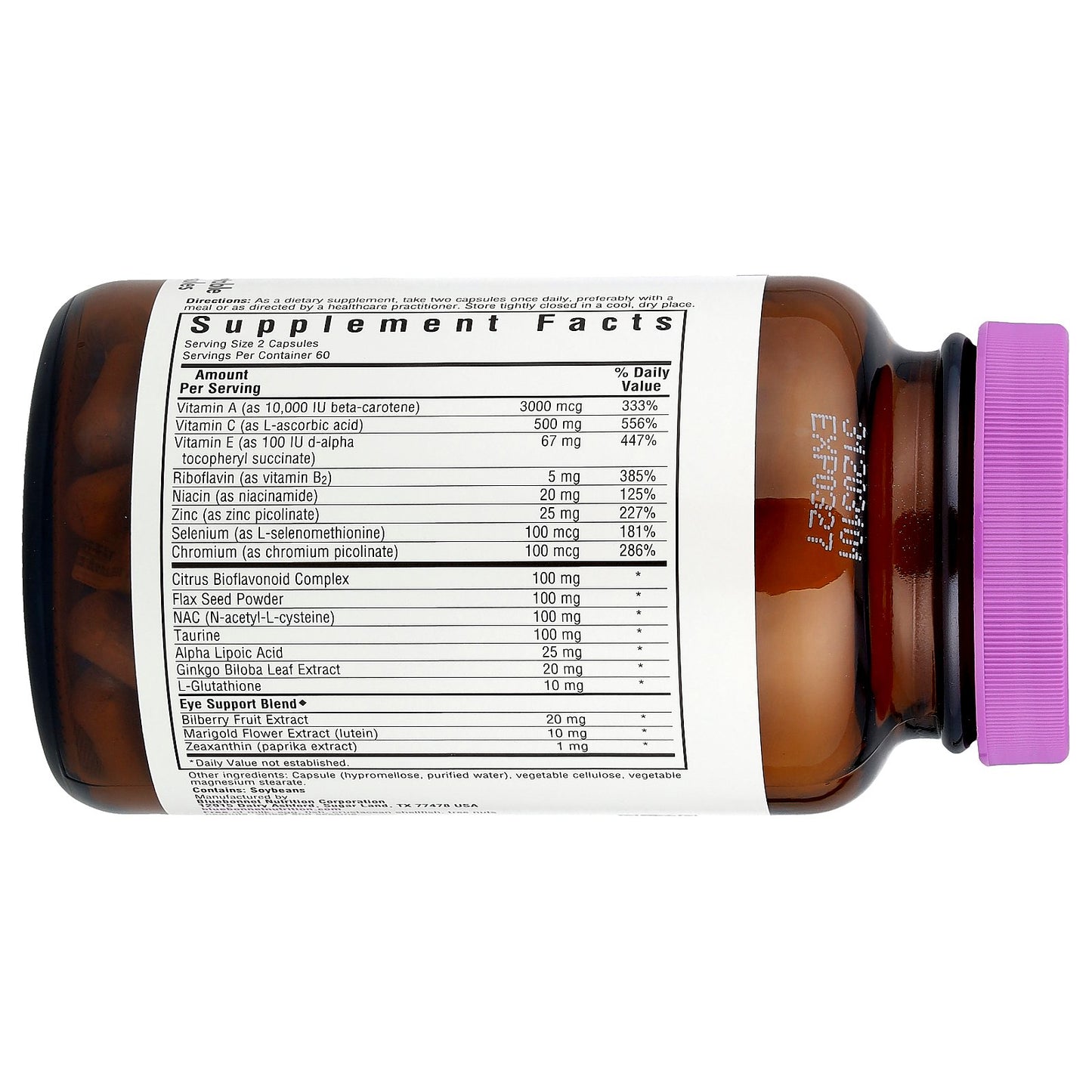 Bluebonnet Nutrition, Eye Antioxidant, 120 Vegetable Capsules