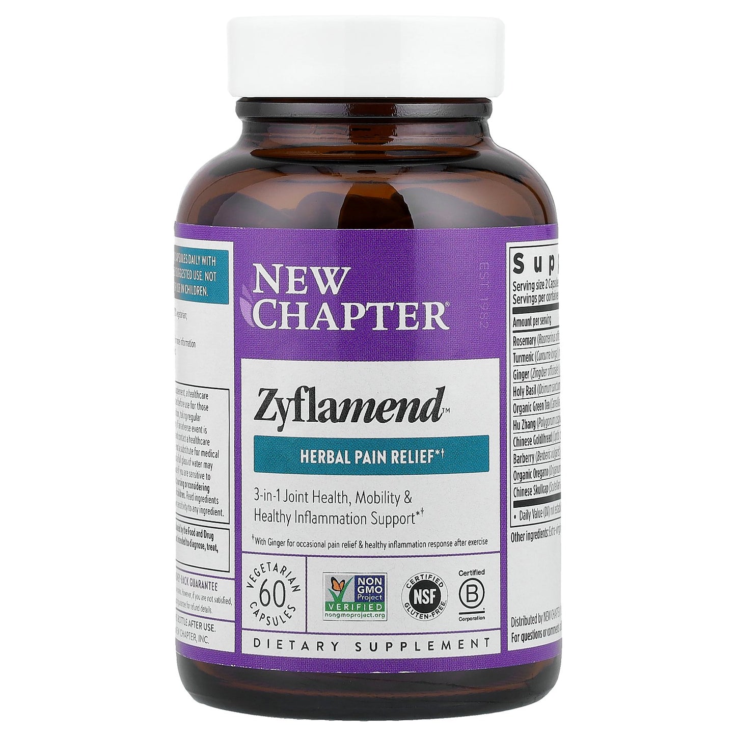 New Chapter, Zyflamend™, 60 Vegetarian Capsules