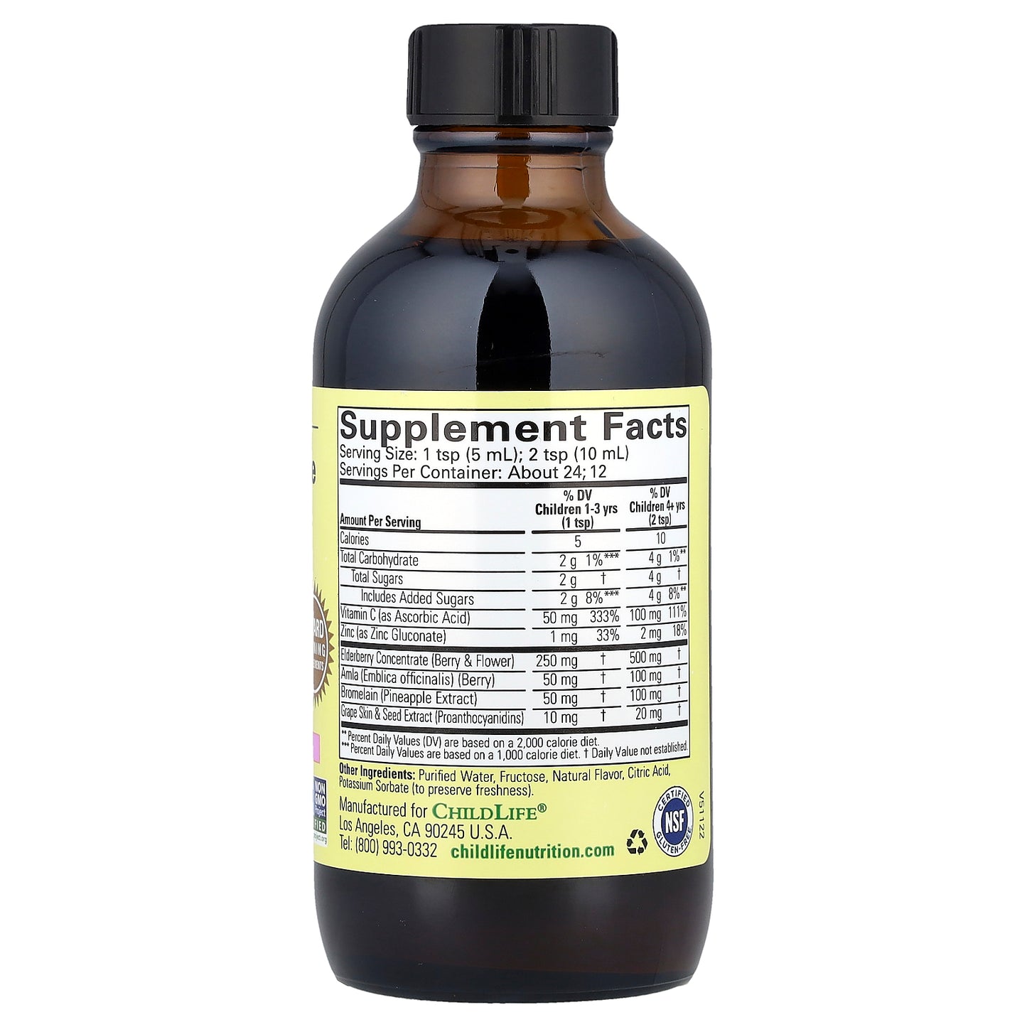 ChildLife Essentials, Aller-Care, Natural Grape, 4 fl oz (118 ml)