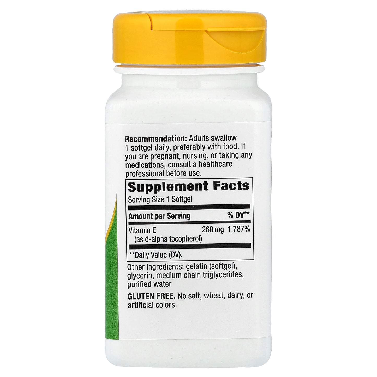 Nature's Way, Vitamin E, 268 mg, 100 Softgels