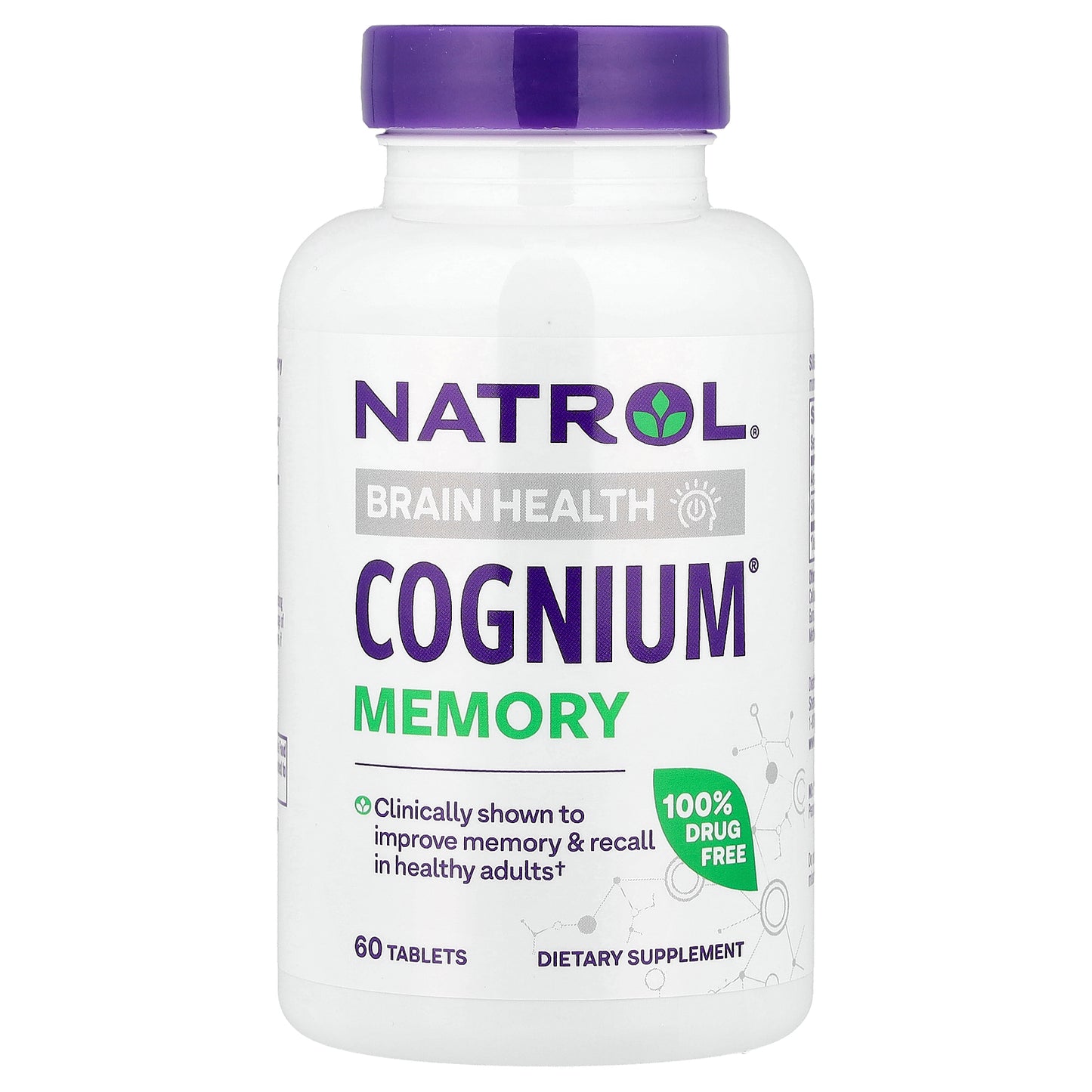 Natrol, Cognium® Memory, 100 mg, 60 Tablets