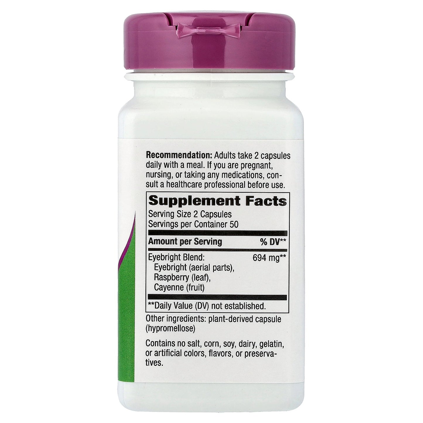 Nature's Way, Eyebright, Herbal Blend, 100 Vegan Capsules